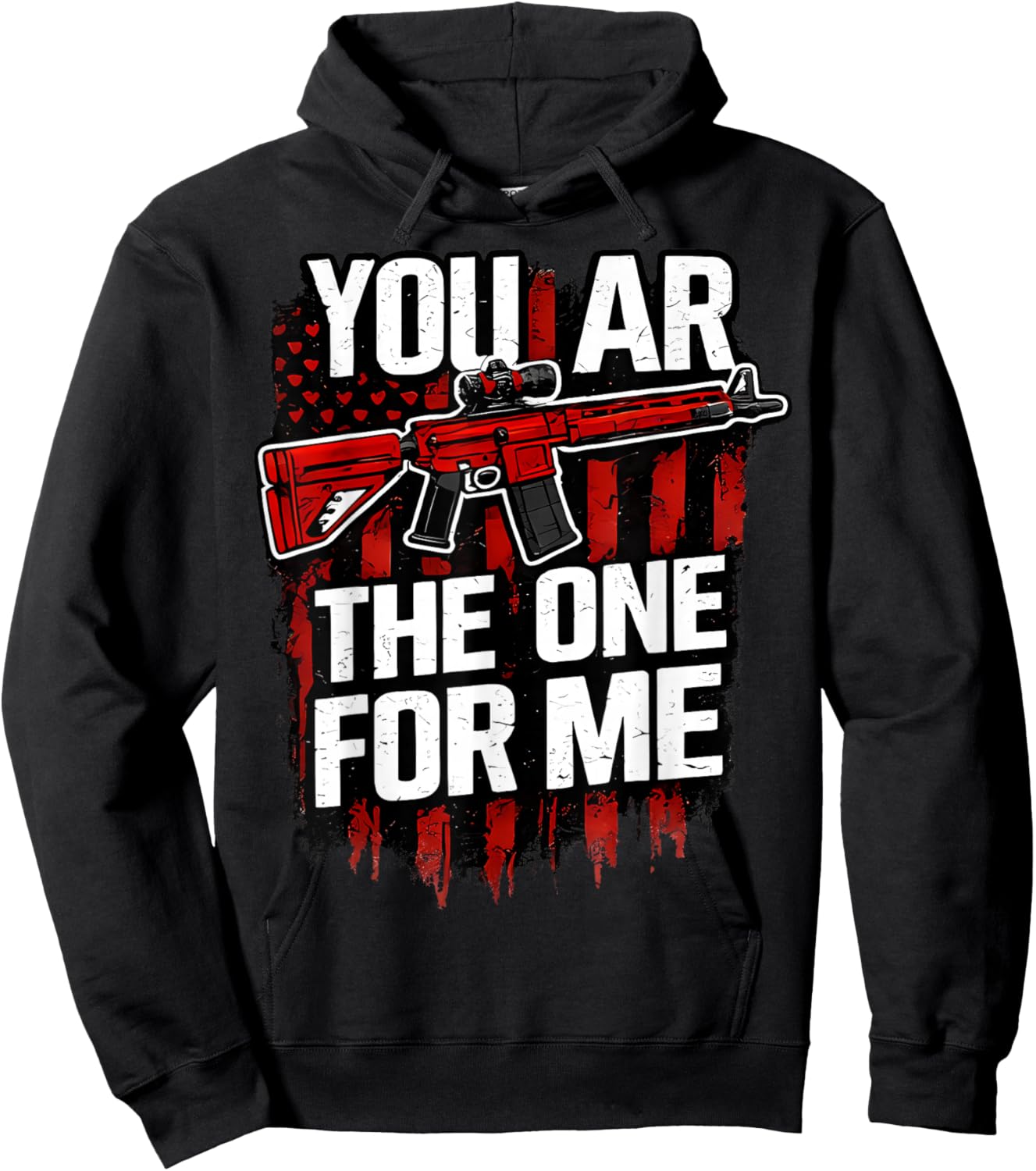 You AR The One for Me Hoodie - Hoodie | Black
