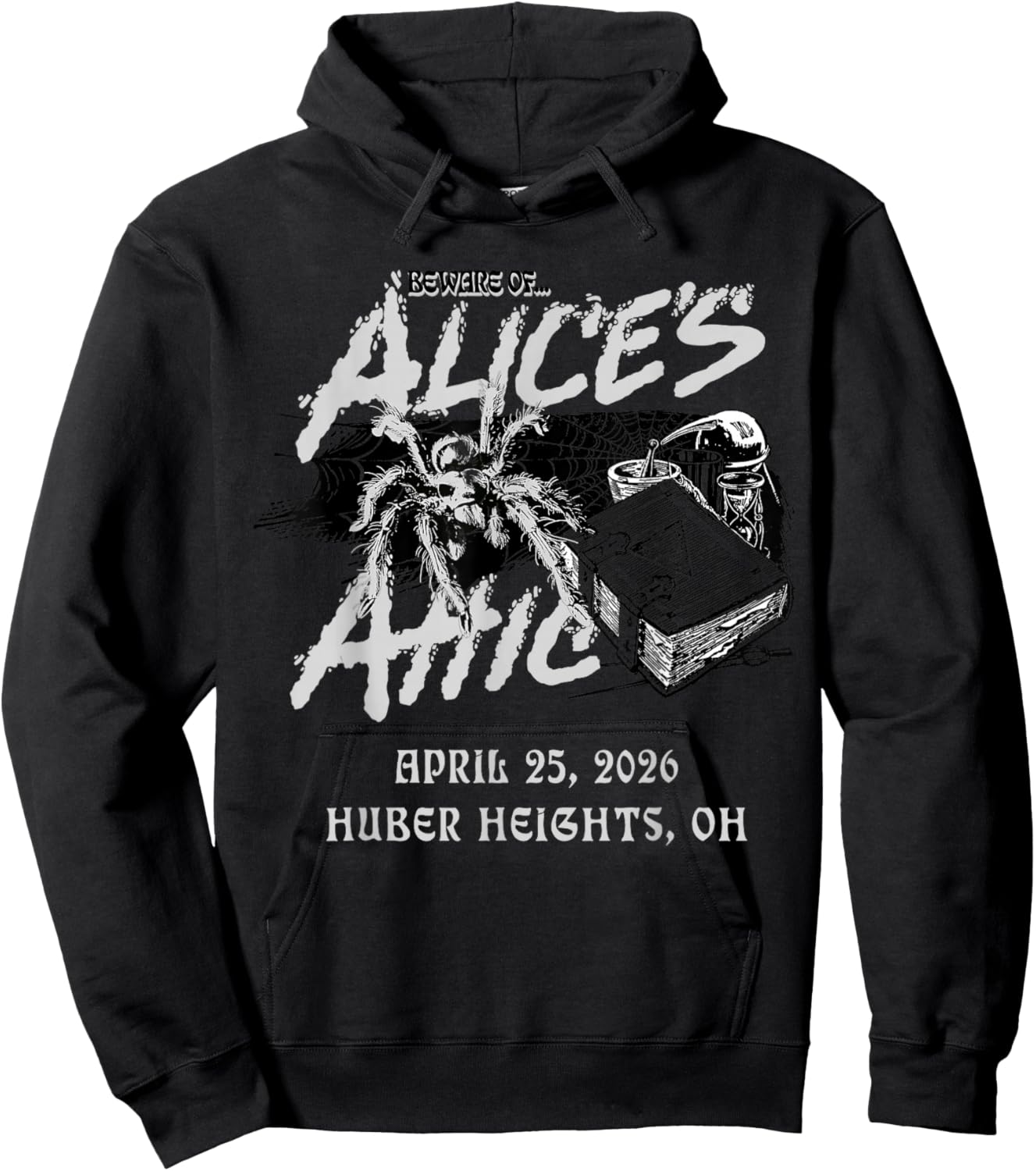 Alice Cooper 2026 Tour Huber Heights Hoodie - Hoodie | Black
