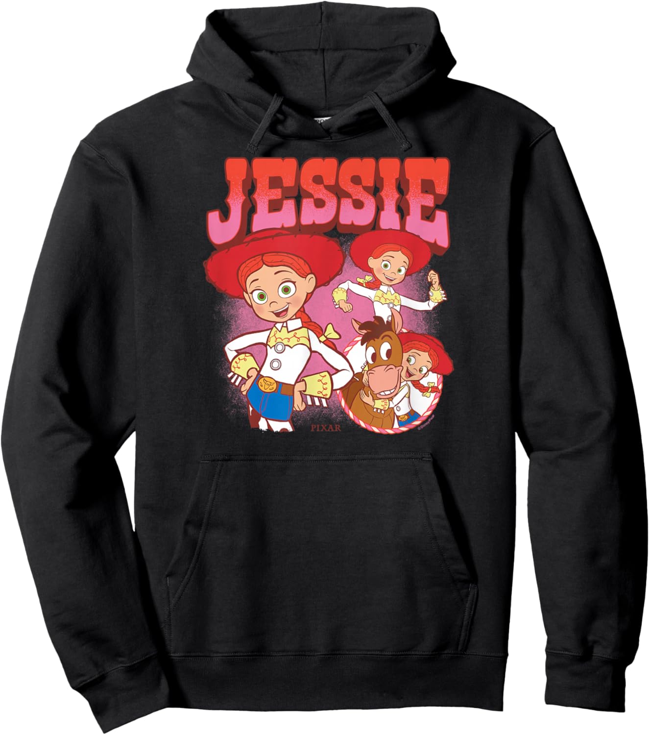 Toy Story - Jessie Poses Hoodie - Hoodie | Black