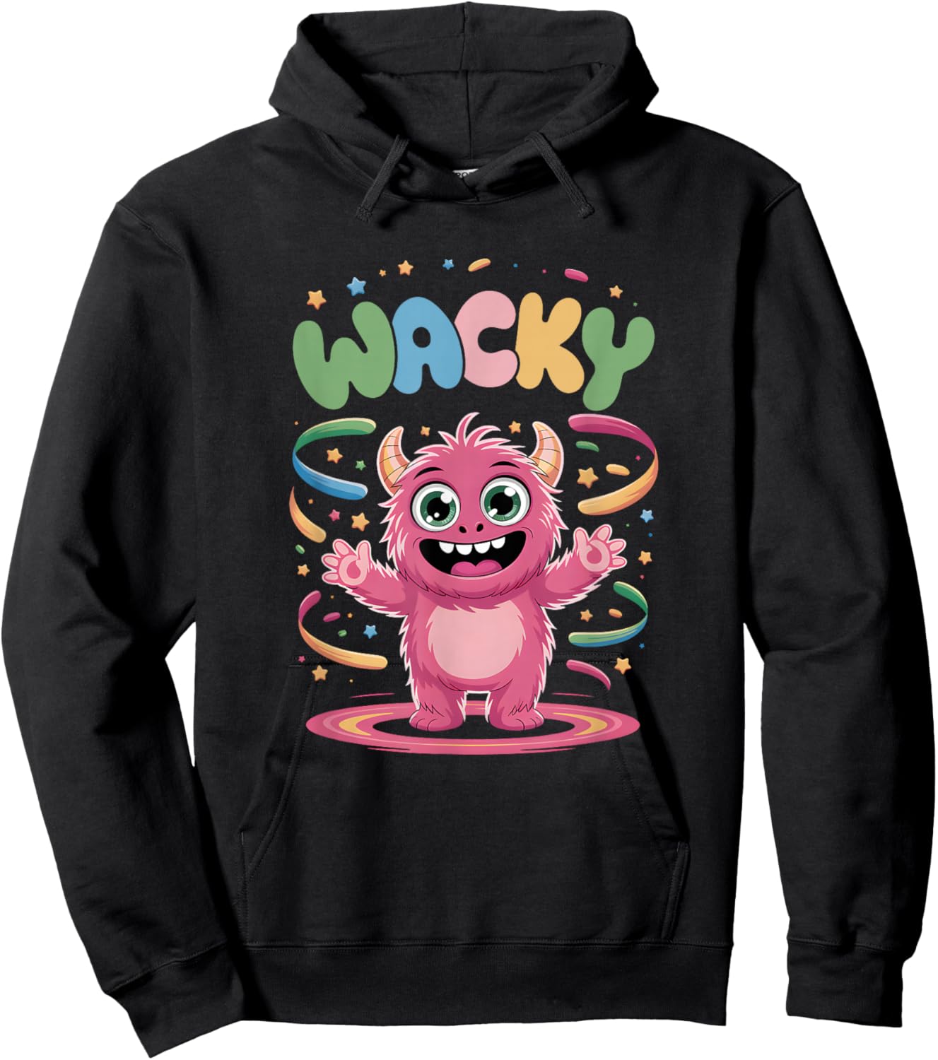 Wacky Outfit | in My Wacky Era , Women and Kids Hoodie - Hoodie | Black
