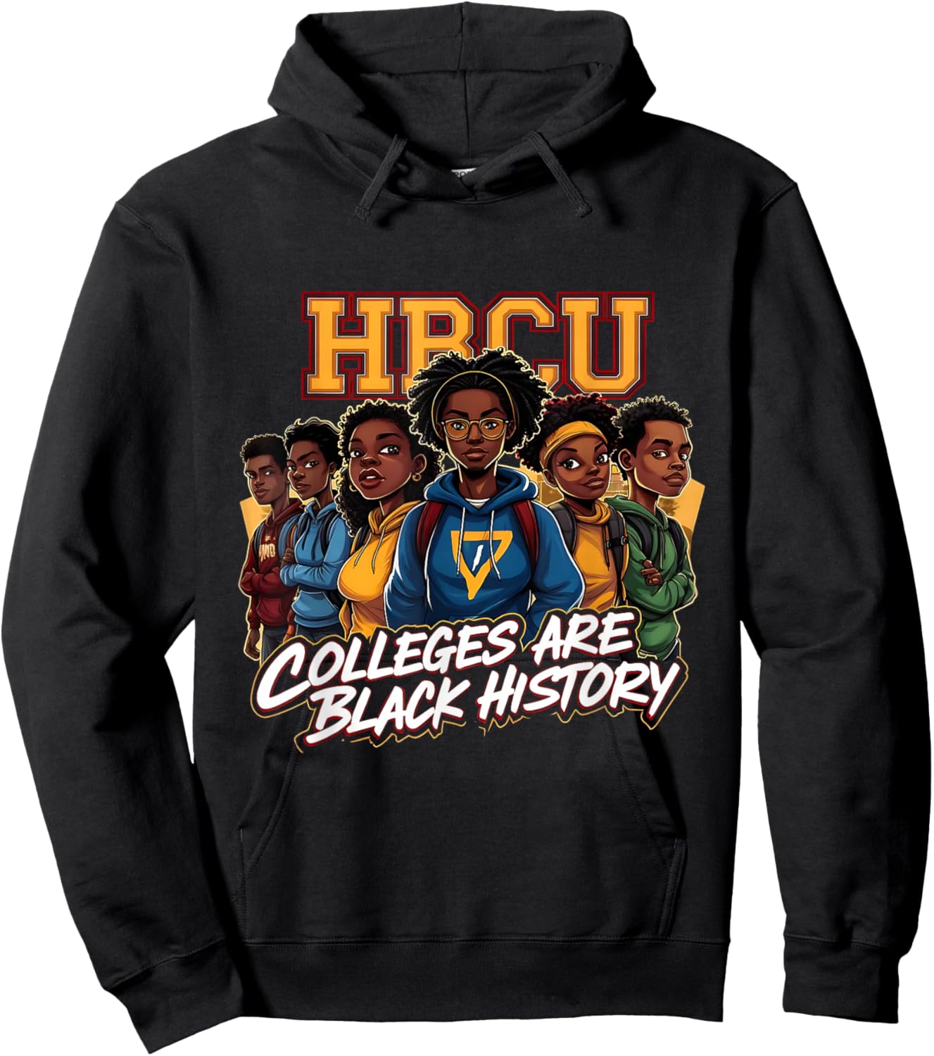 HBCU Colleges Black History African American Students Hoodie - Hoodie | Black