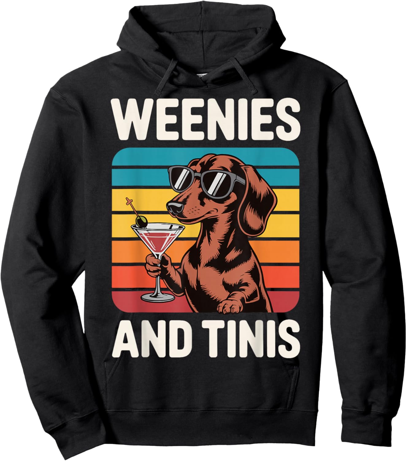 Weenies and Tinis Hoodie - Hoodie | Black