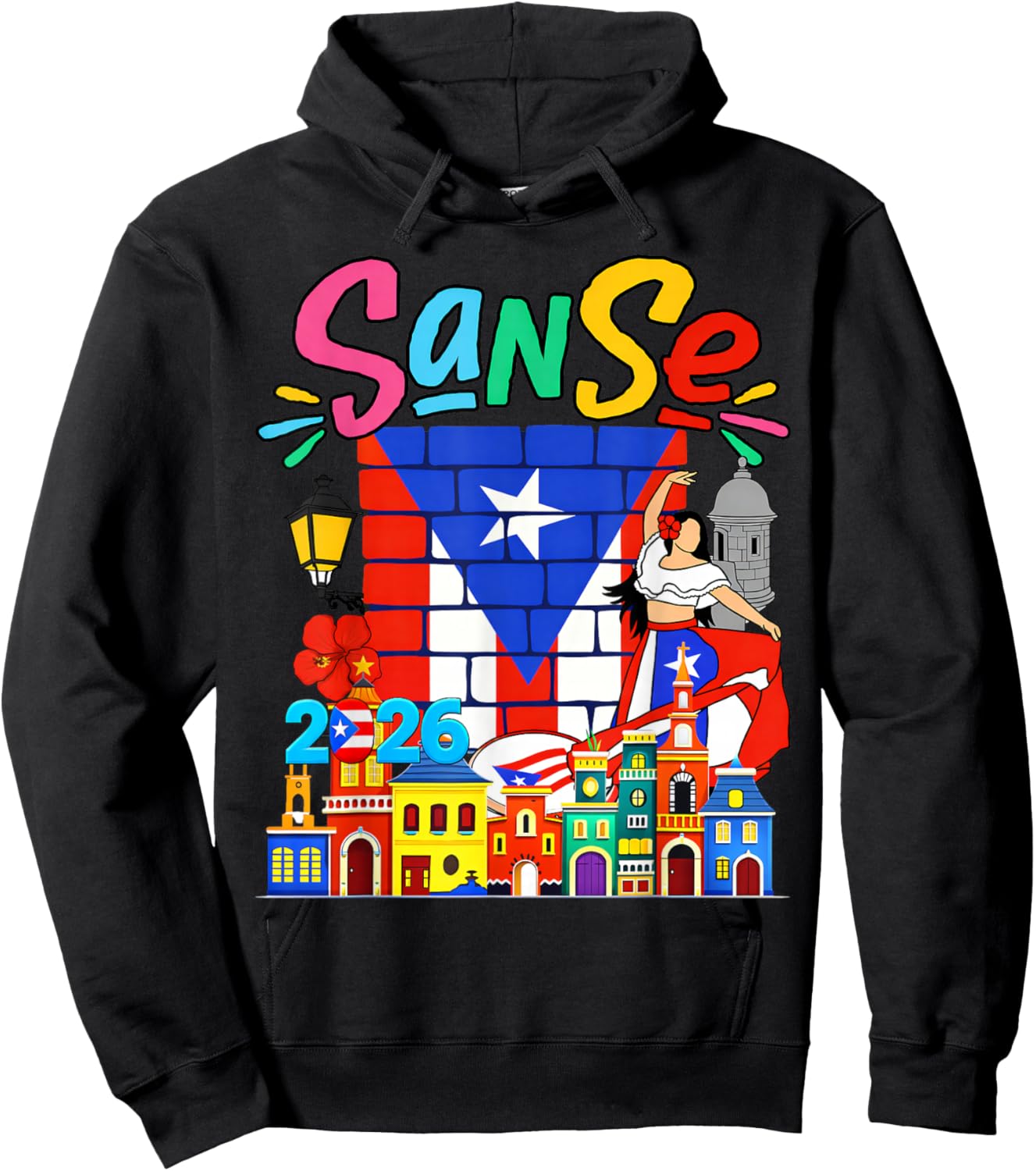 Balcones De Cora Sanse 2026 Juan San Festival San Sebastian Hoodie - Hoodie | Black