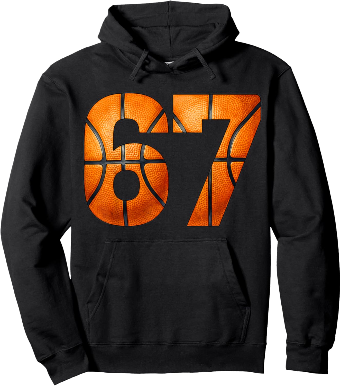 67 Basketball Player Six Seven Bball Enthusiast Hoodie - Hoodie | Black