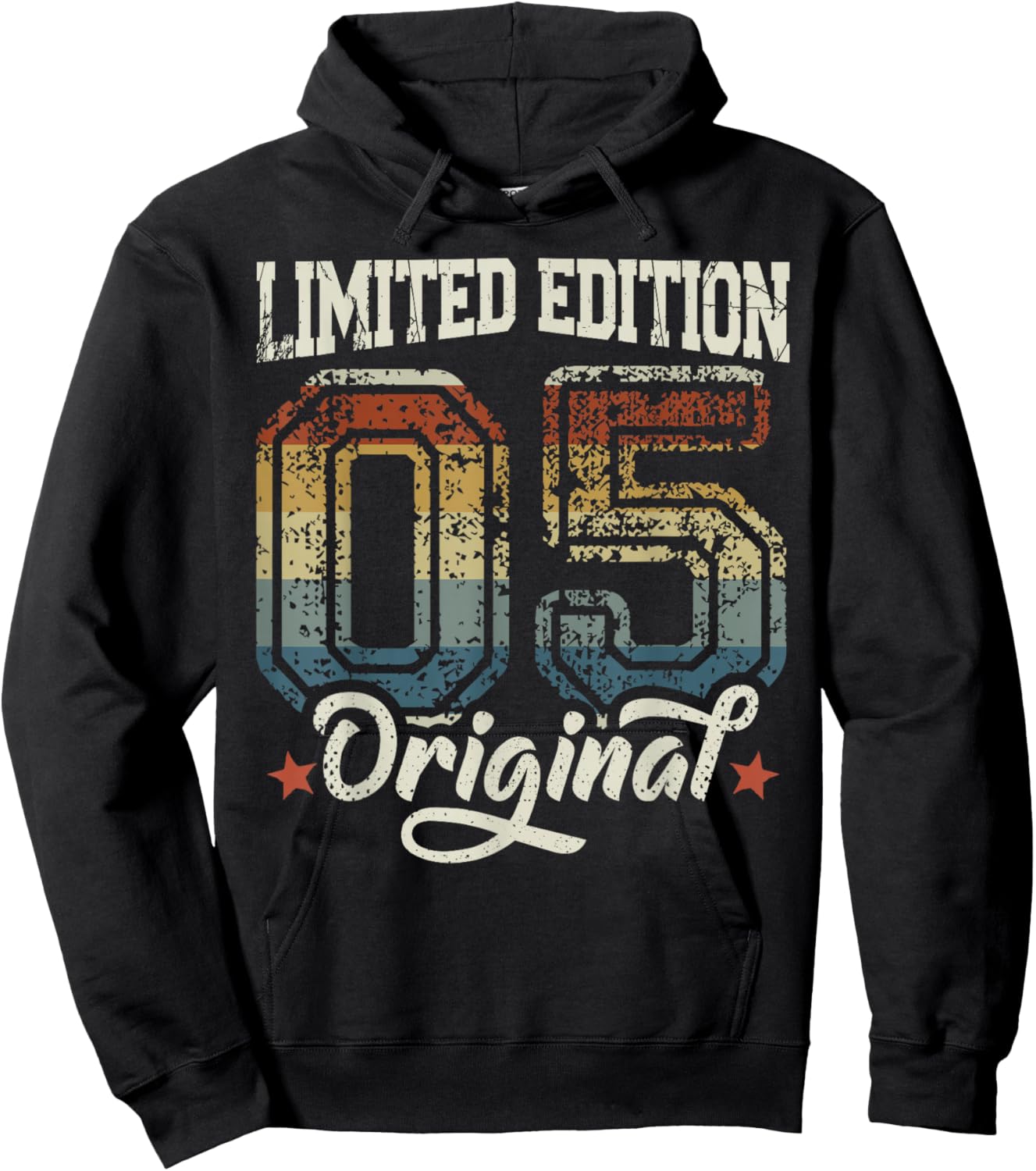 21st Birthday Man Woman 21 Years 2005 Decorative Gift Funny Hoodie - Hoodie | Black