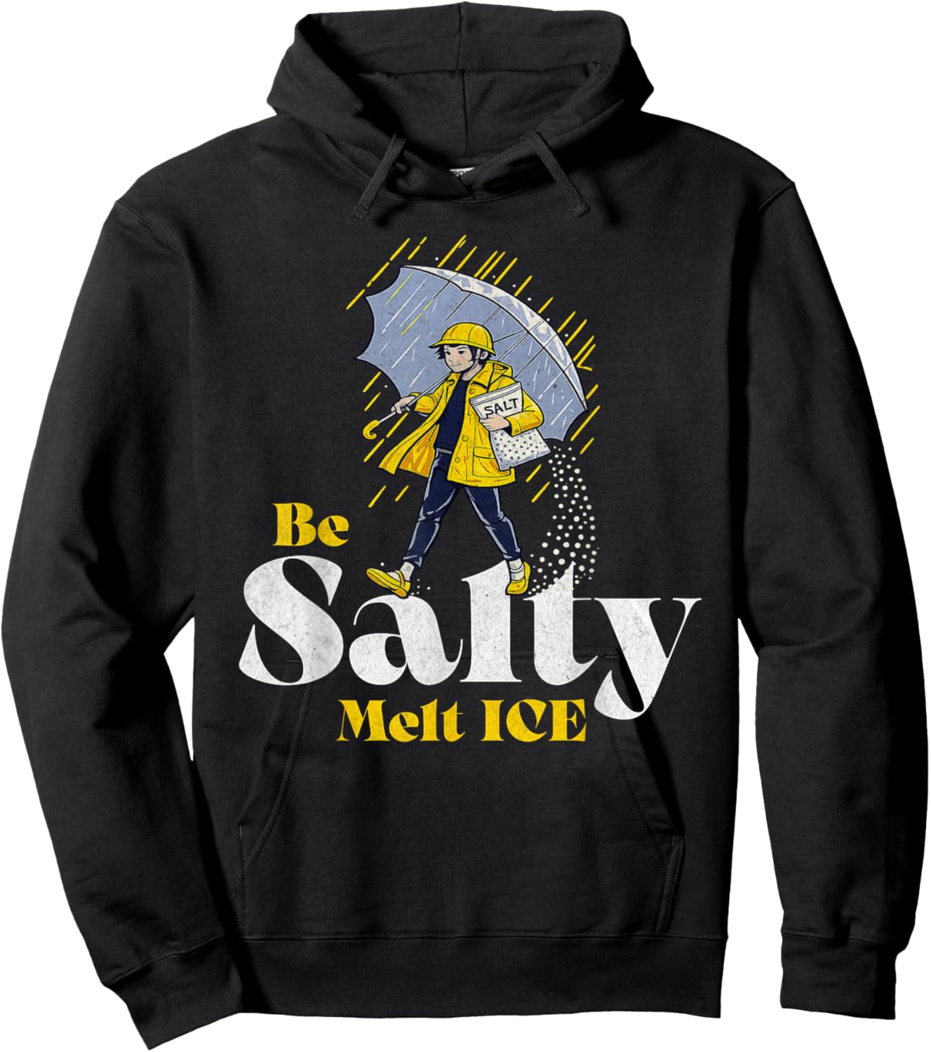 Be Salty Melt ICE Hoodie - Hoodie | Black