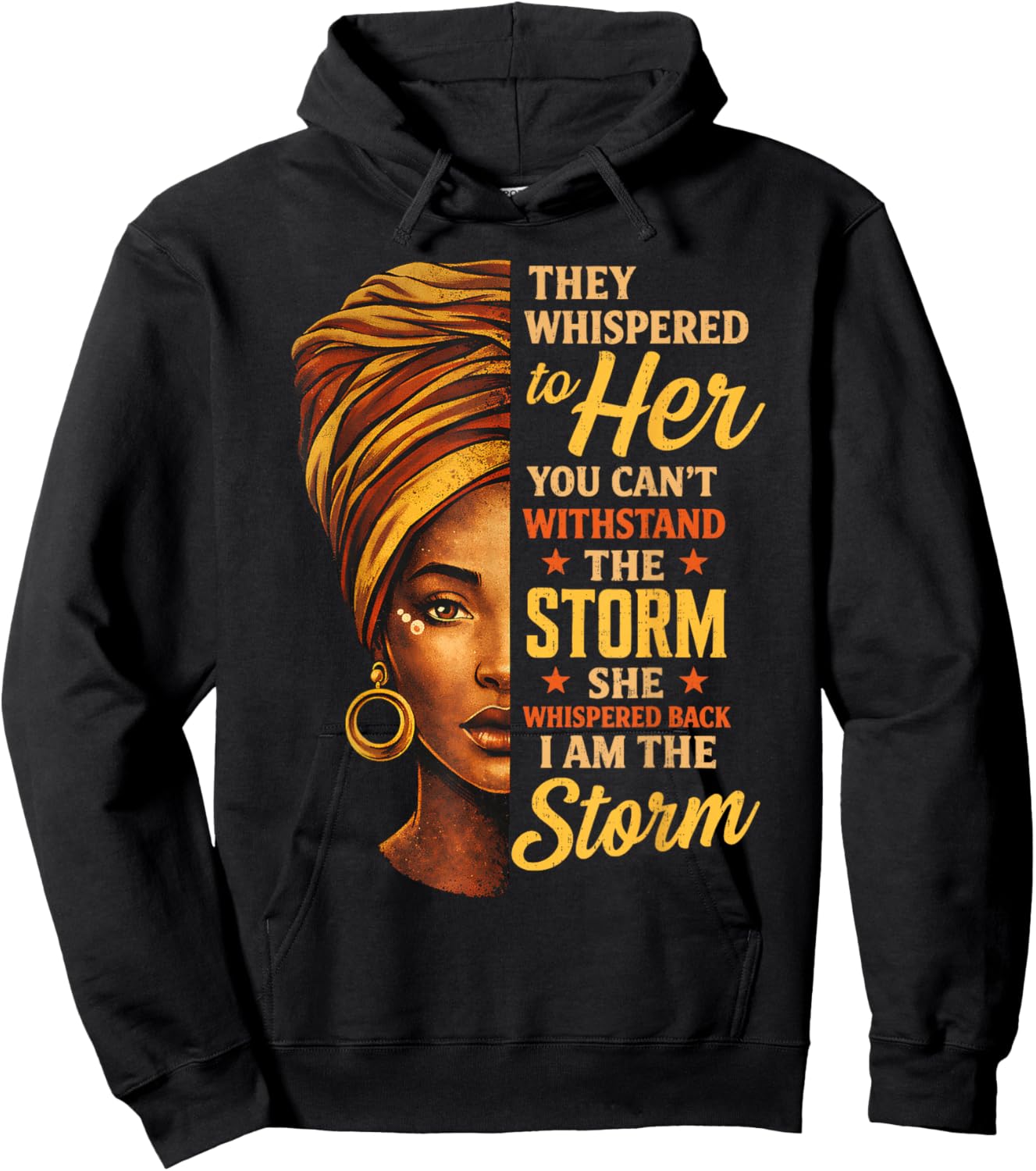 Storm Black History Month Melanin African Women Ladies Queen Hoodie - Hoodie | Black