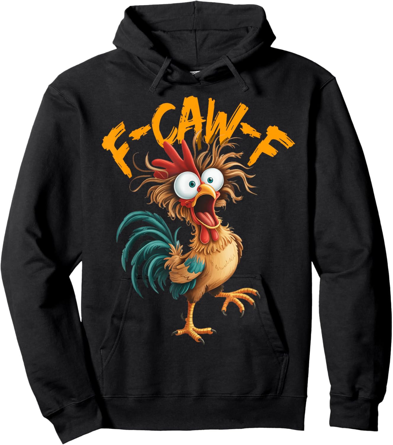 Quote Rooster Meme Hoodie - Hoodie | Black