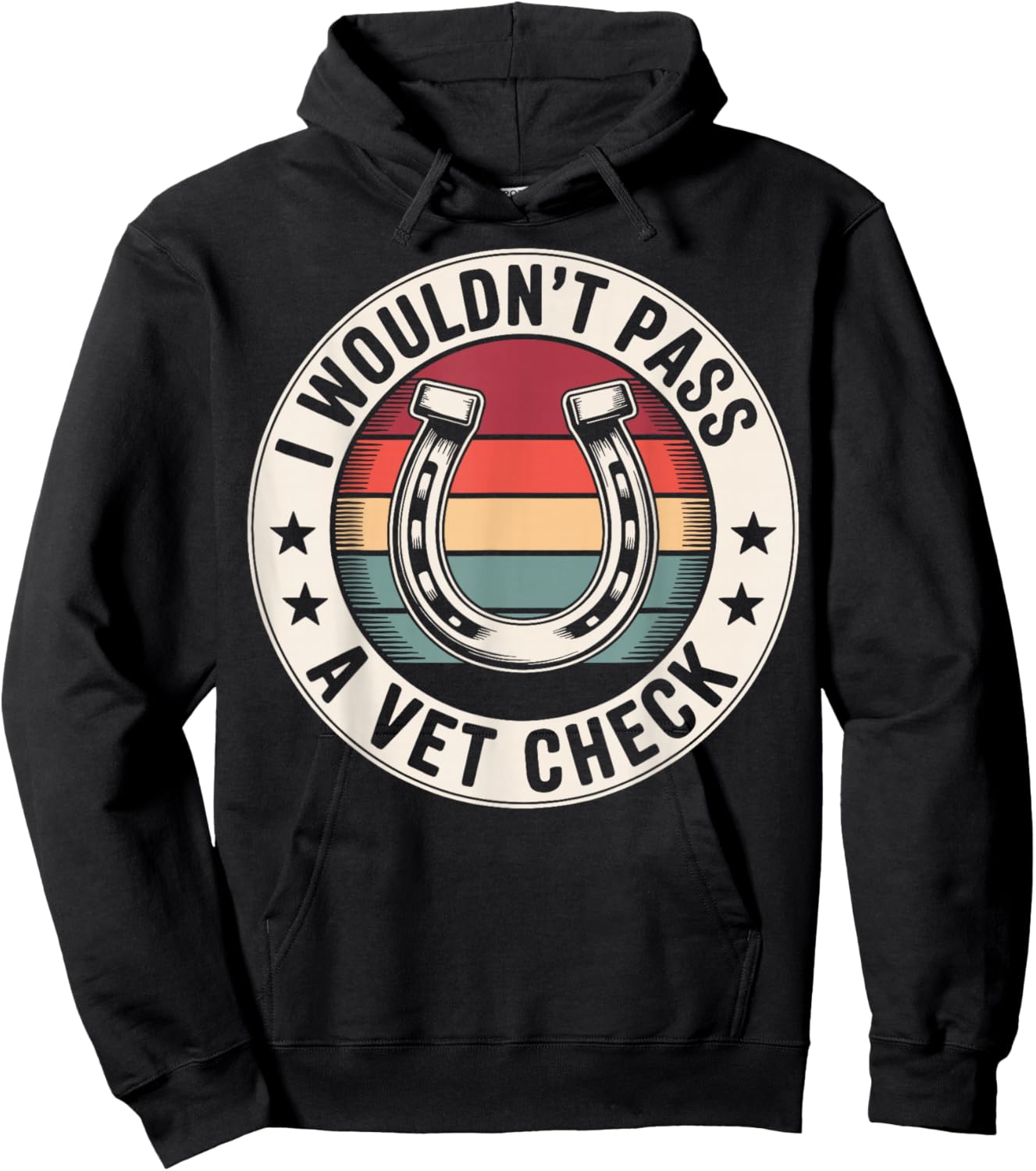I Wouldn't Pass A Vet Check Hoodie - Hoodie | Black