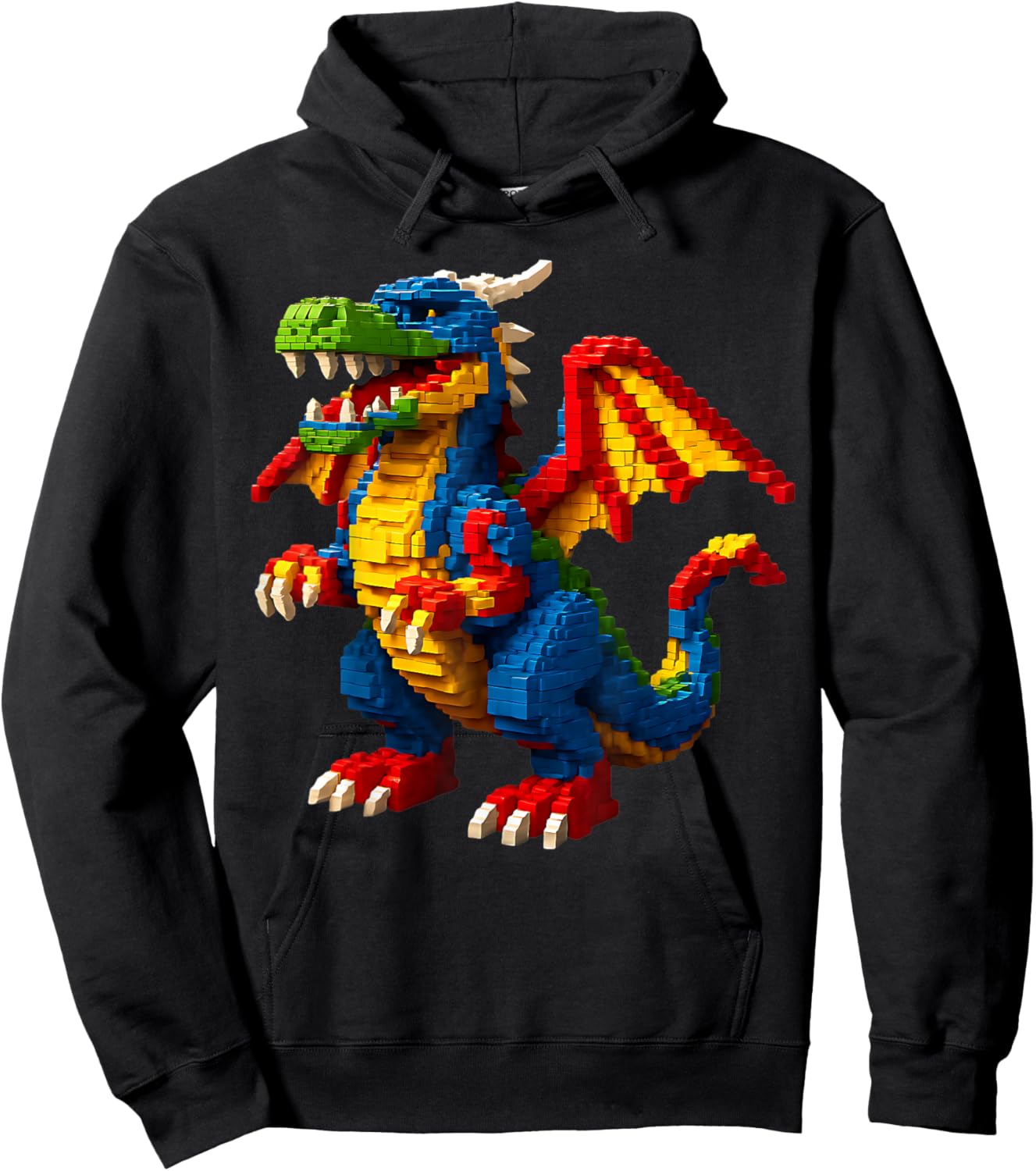 Dragon Block Building Construction Toys Master Builder Hoodie - Hoodie | Black
