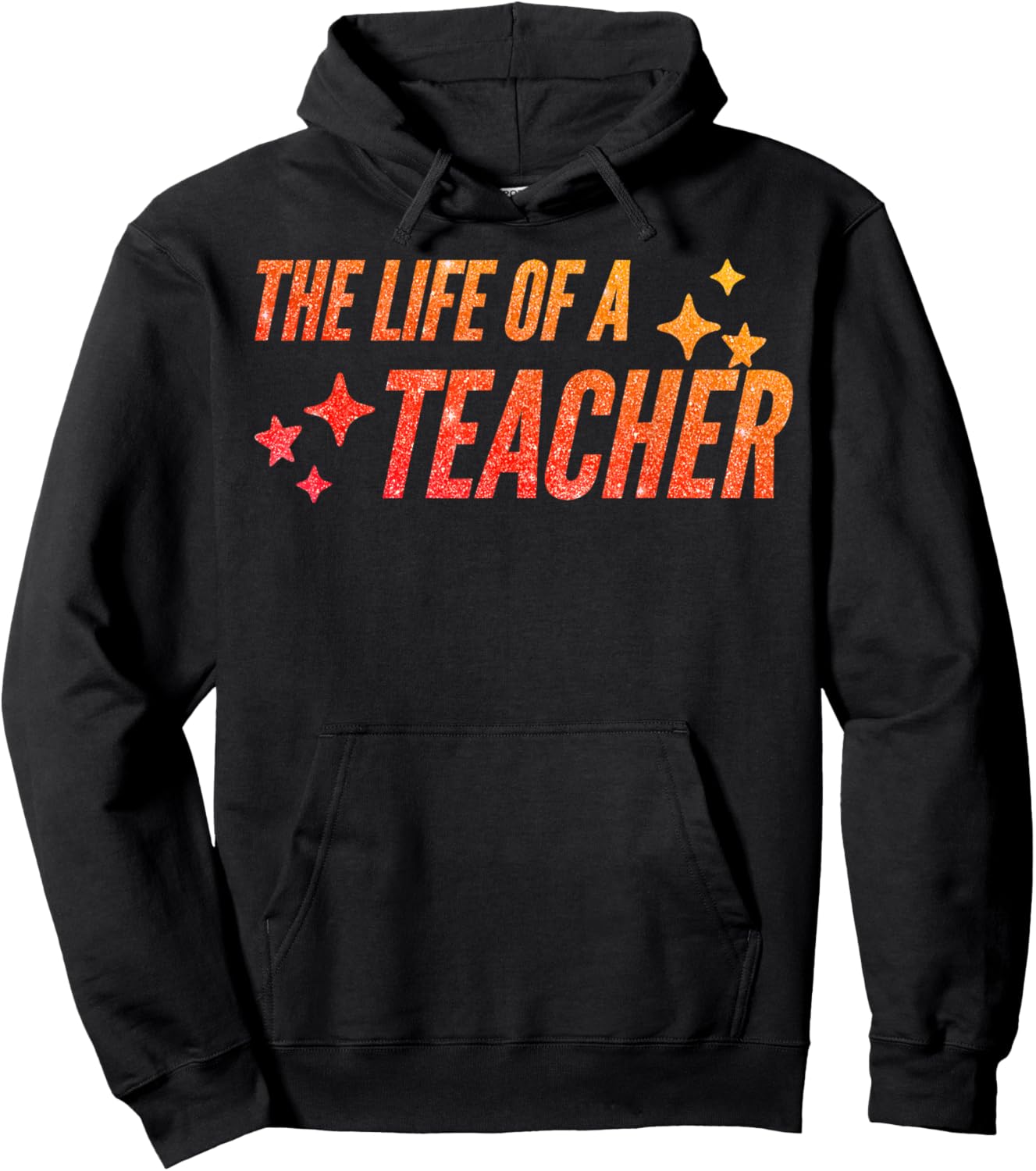 The Life of A Teacher Women Kids Hoodie - Hoodie | Black