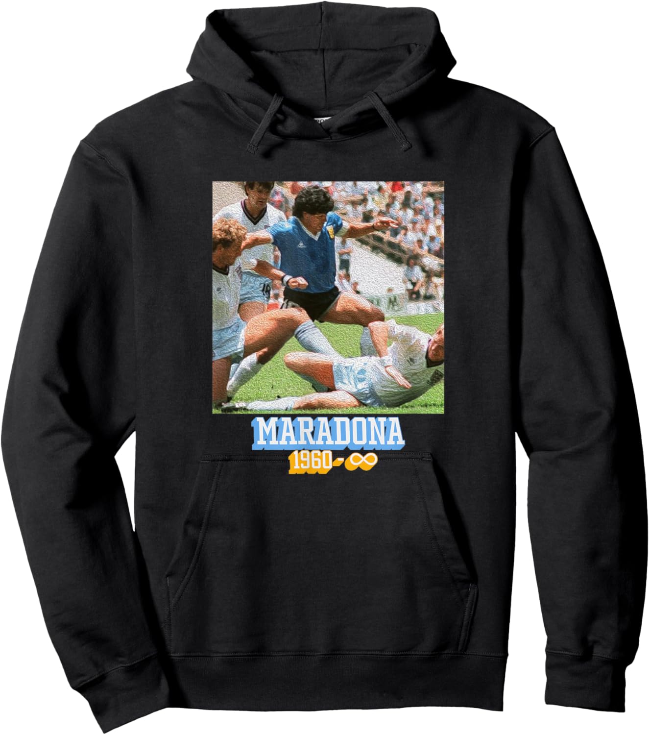 Maradona Infinite Hoodie - Hoodie | Black