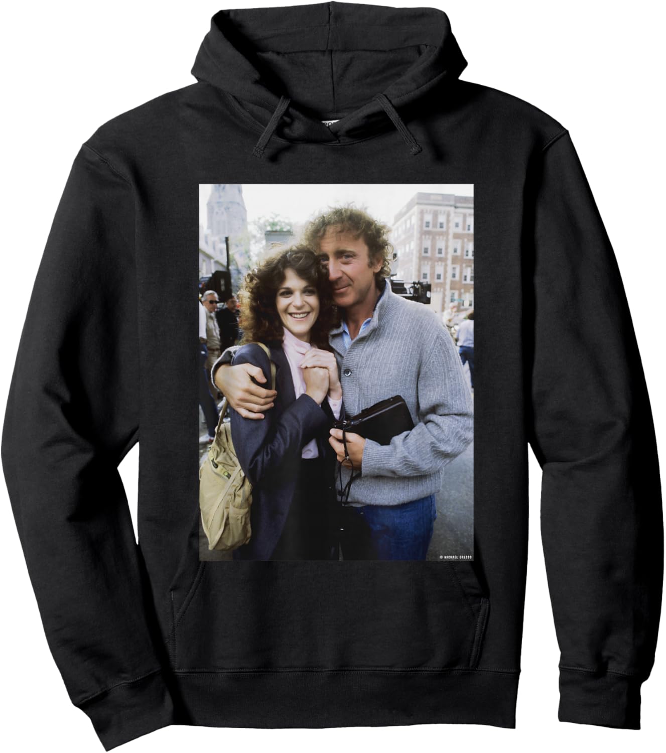 Actor Gene Wilder Gilda Radner SNL by Michael Grecco Hoodie - Hoodie | Black