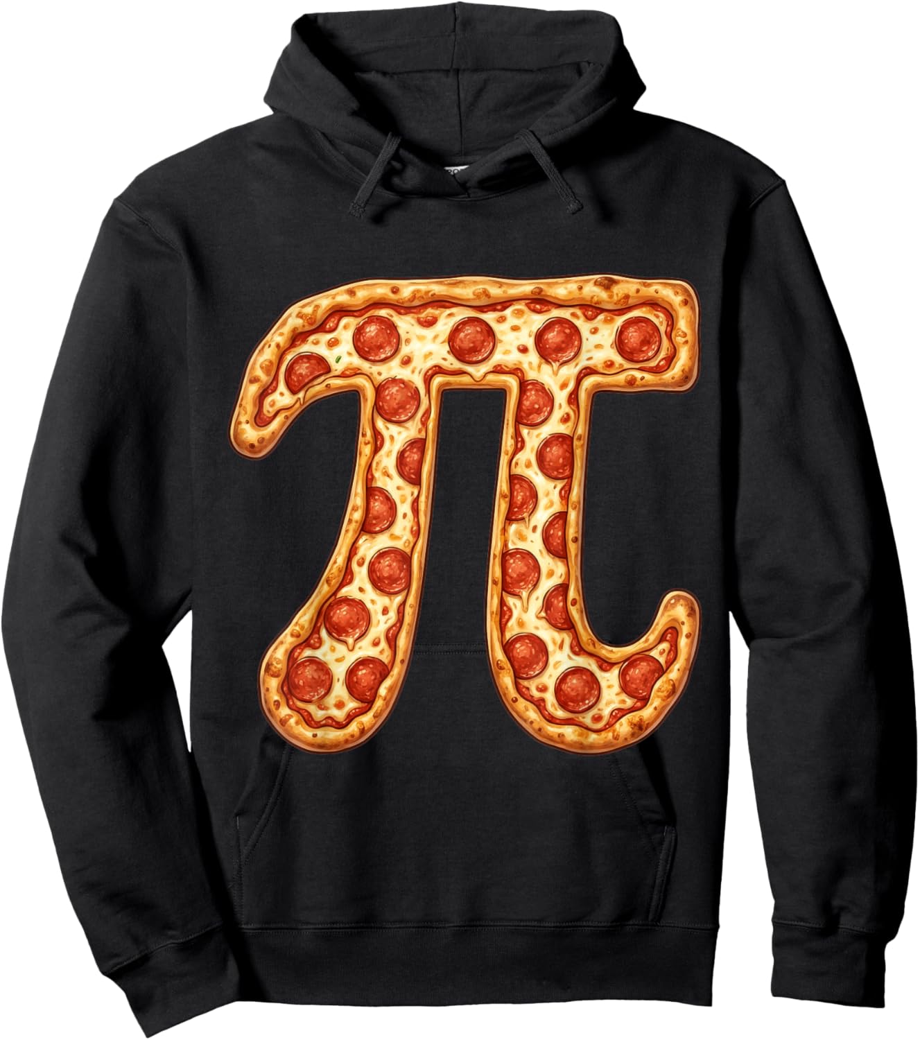 Pizza Pi Funny Math Design Pi Day for Math Lovers 3 14 Day Hoodie - Hoodie | Black