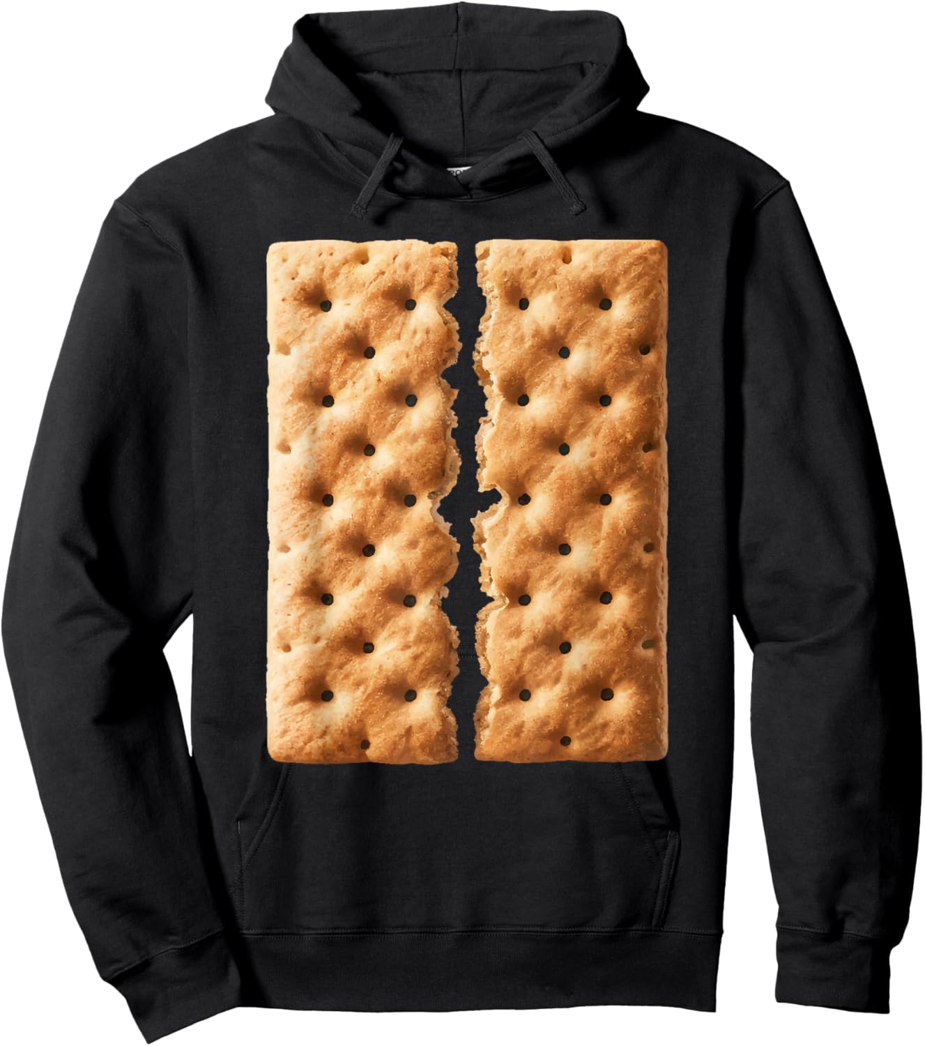 Graham Cracker Shirt Men Women Kids Smores Costume Hoodie - Hoodie | Black