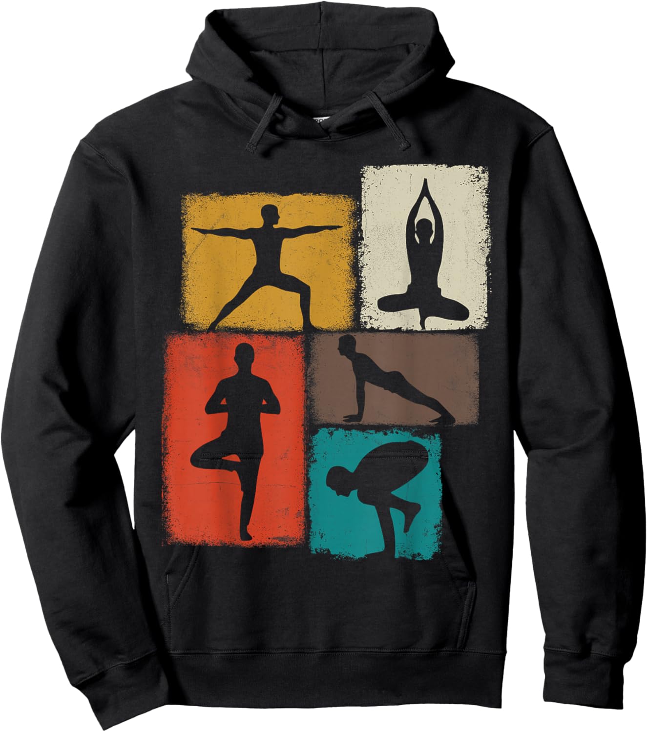 Yoga Collage Yogi Men Instructor Youth Hoodie - Hoodie | Black