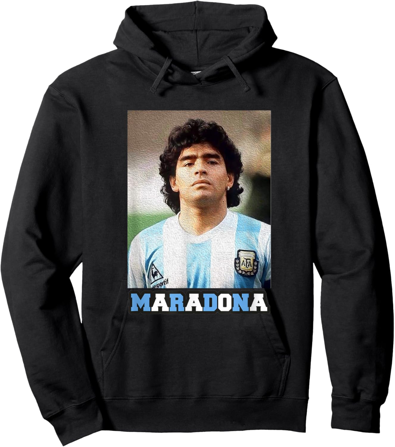 Maradona Argentina Hoodie - Hoodie | Black