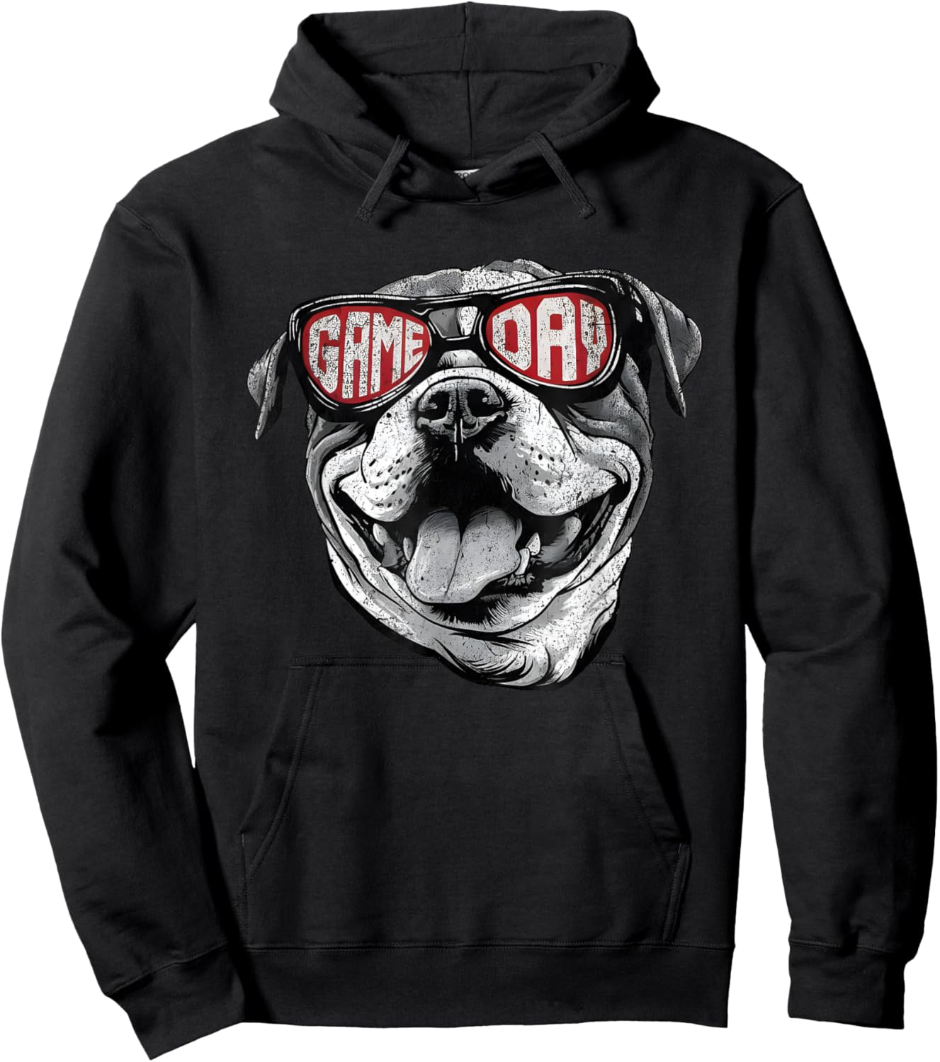 Kids GA Georgia Dog Sport Lovers Hoodie - Hoodie | Black