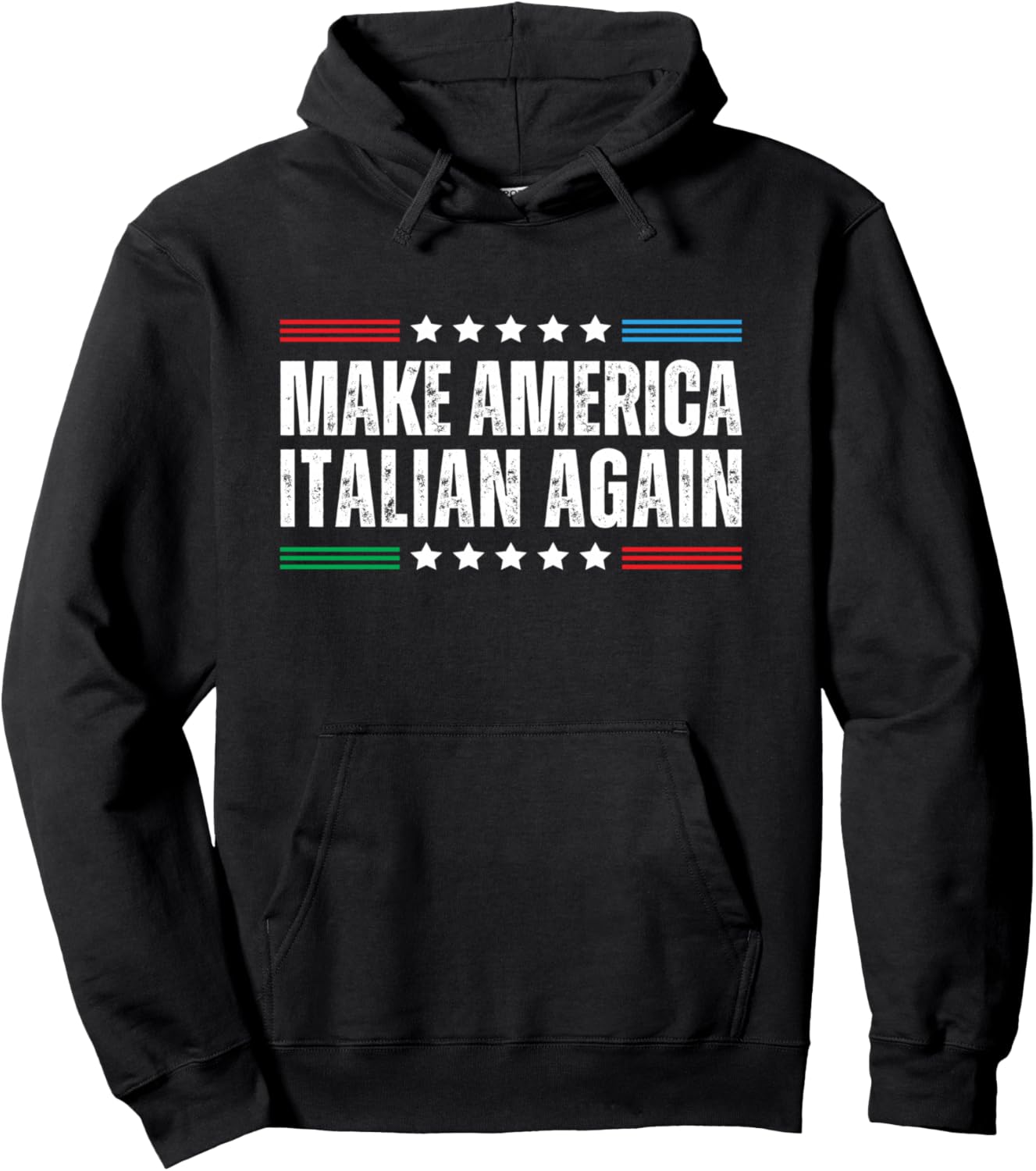 Make America Italian Again Hoodie - Hoodie | Black
