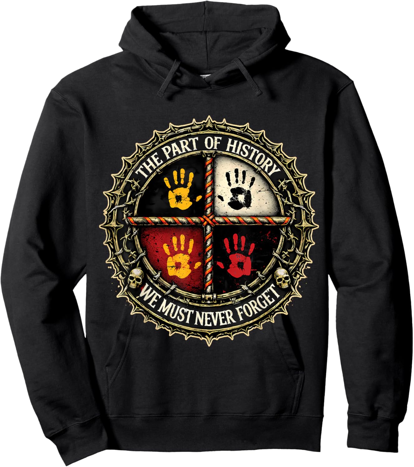 The Part of Native History Hoodie - Hoodie | Black