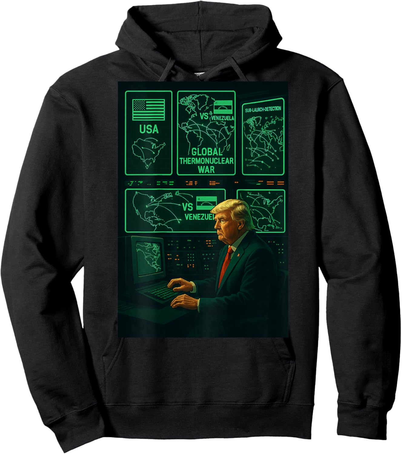 Operation Southern Spear Military Tactical Patriotic Hoodie - Hoodie | Black