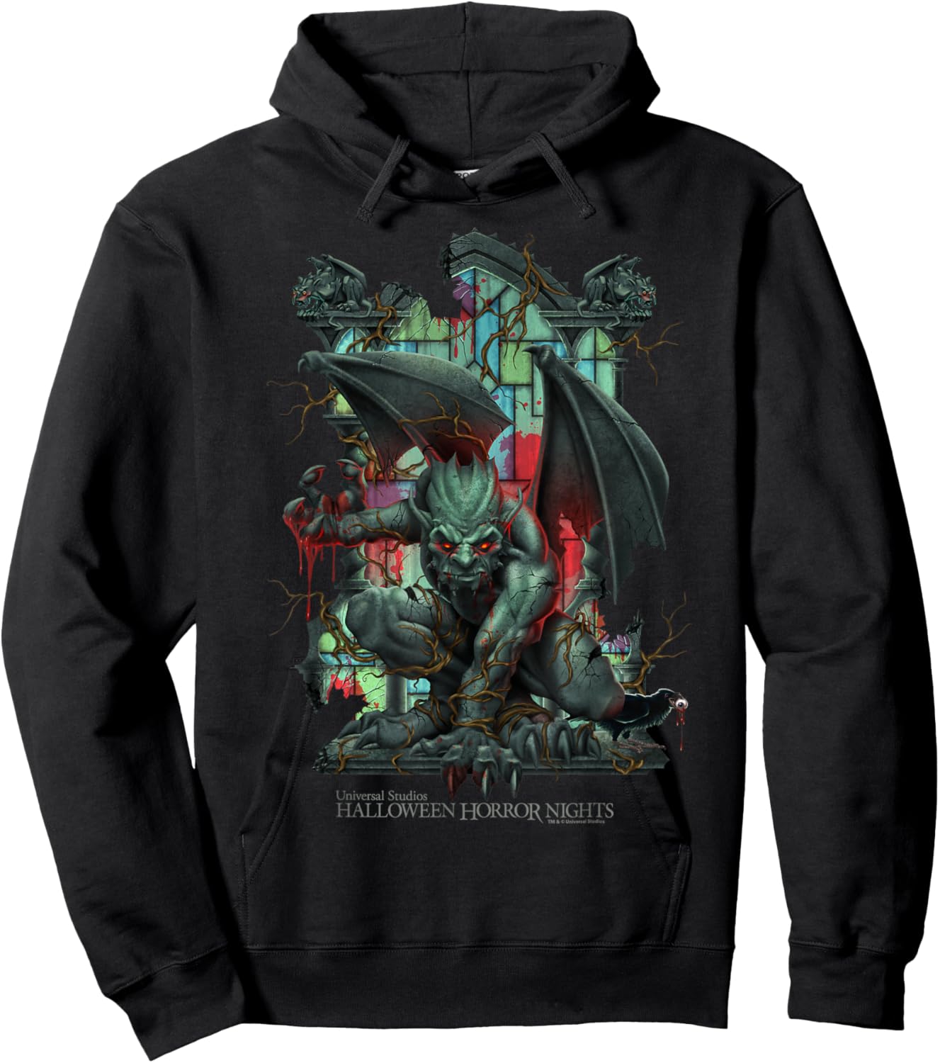 Halloween Horror Nights Gargoyle Guardian Hoodie - Hoodie | Black