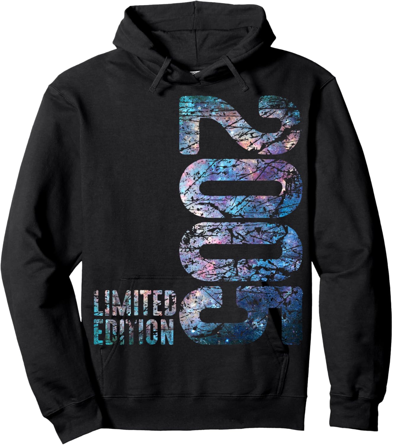 21st Birthday Man Woman 21 Years 2005 Decorative Gift Funny Hoodie - Hoodie | Black