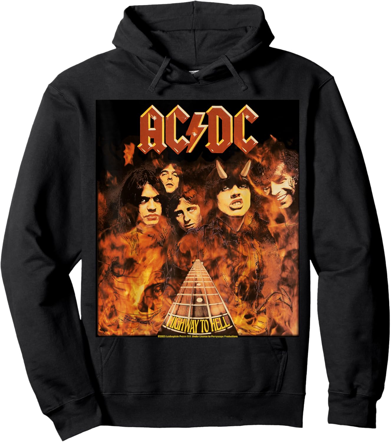 AC/DC Music Band Highway to Hell Hoodie - Hoodie | Black