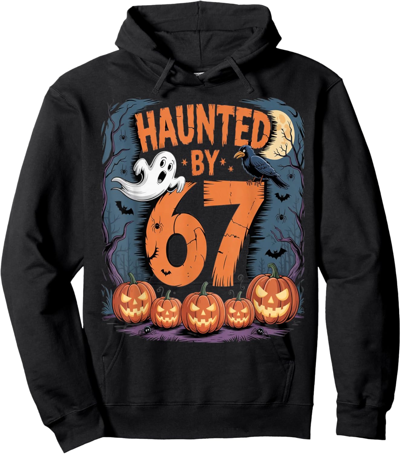 Haunted by 67 Hoodie - Hoodie | Black