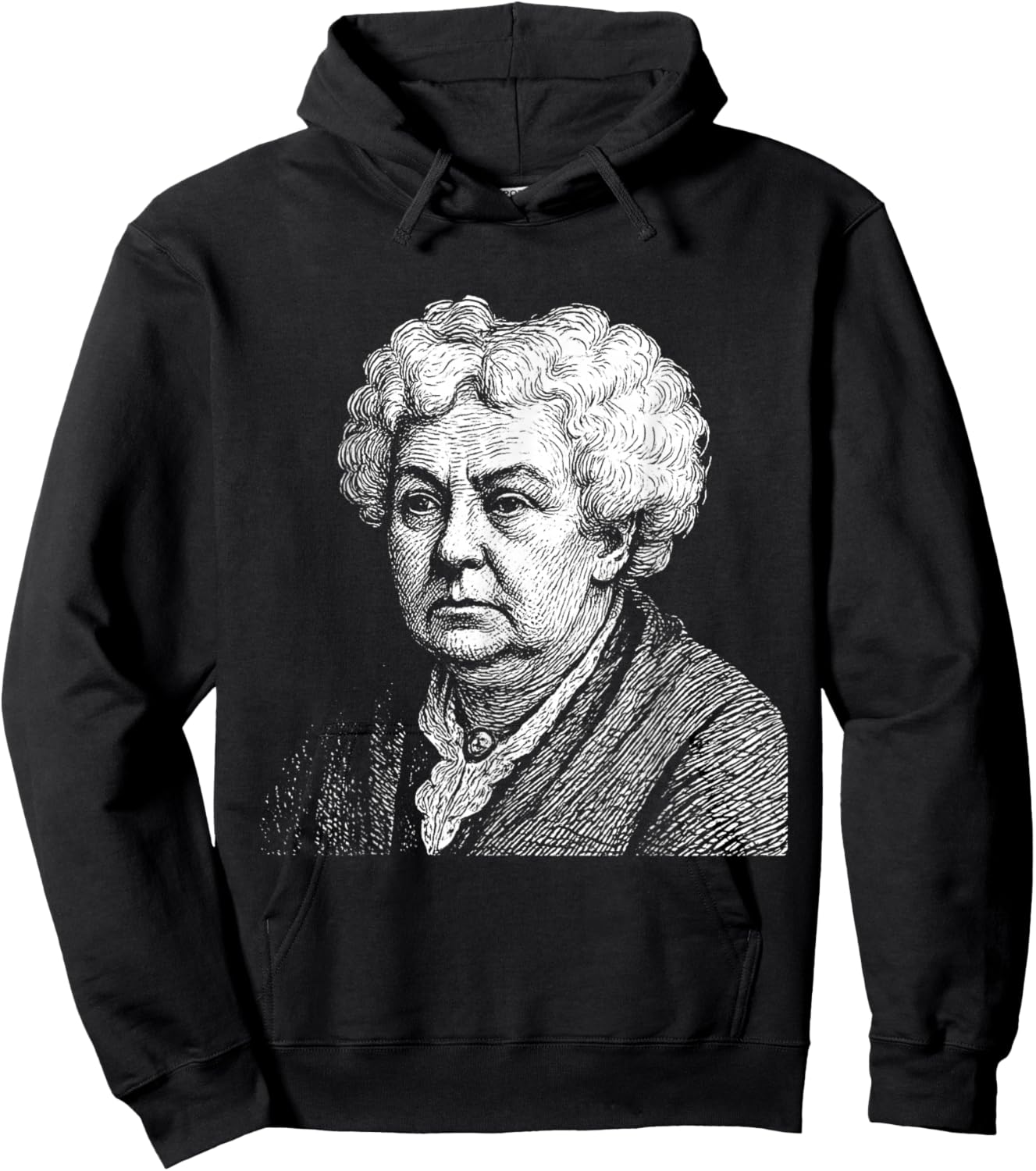 Elizabeth Cady Stanton, American Writer and Activist Hoodie - Hoodie | Black