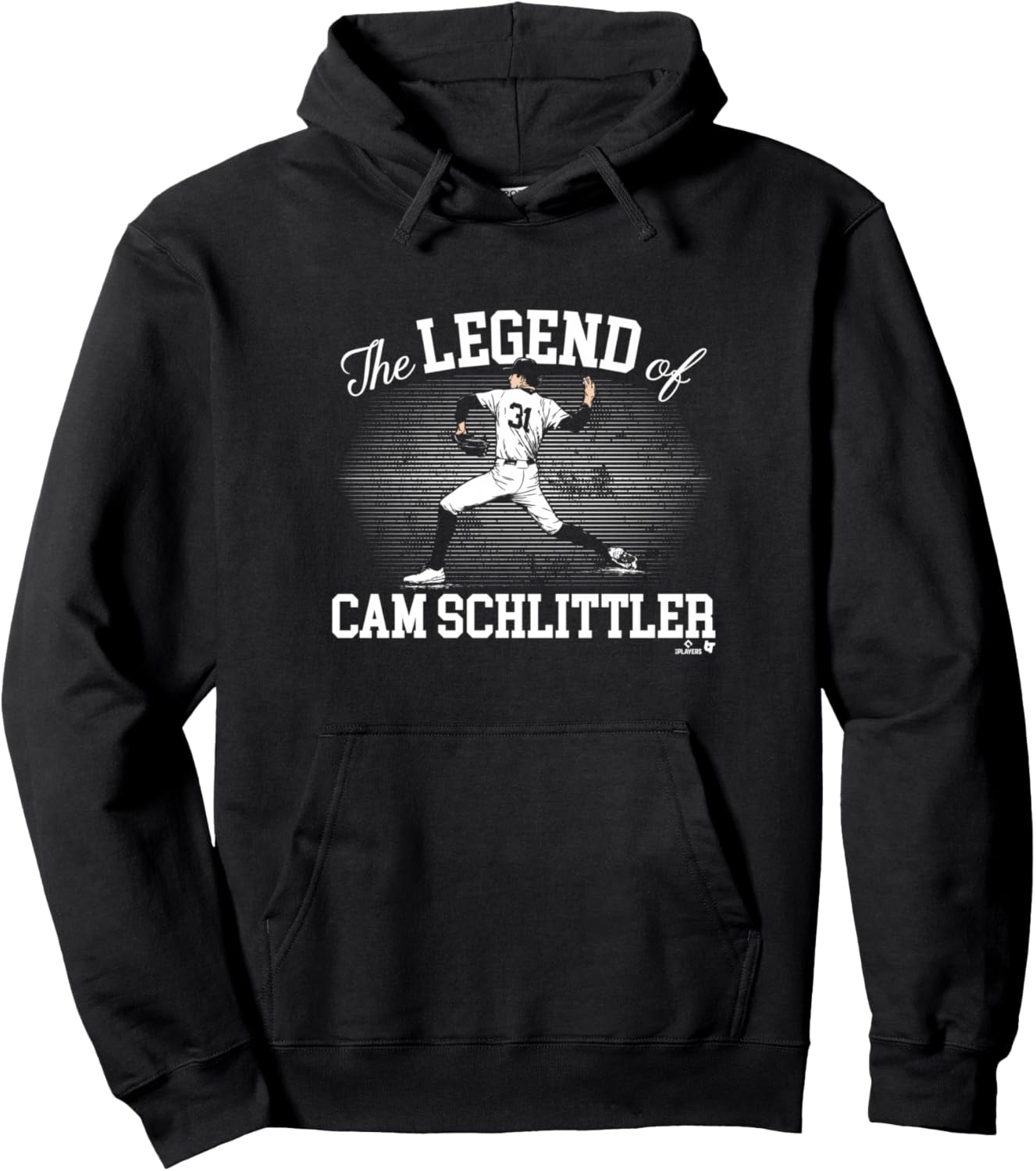 The Legend of Cam Schlittler - New York Baseball Hoodie - Hoodie | Black