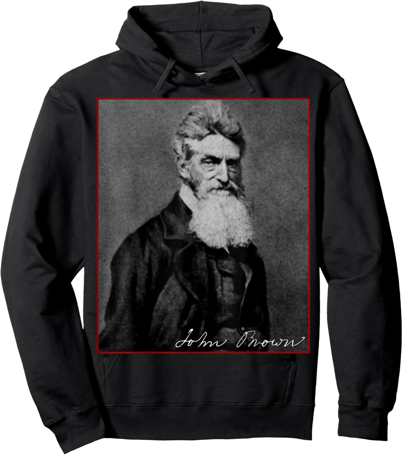 John Brown Abolitionist American History Protest No Kings Hoodie - Hoodie | Black