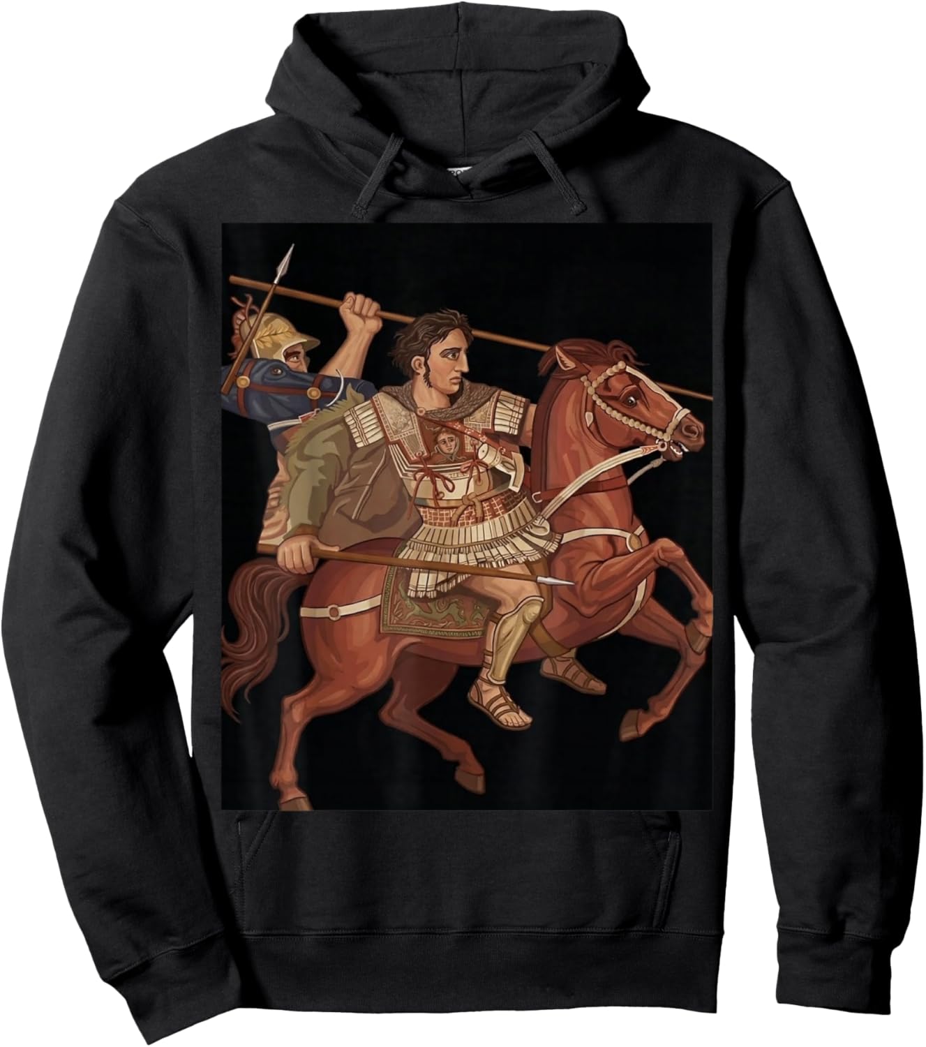 Alexander The Great, King of Macedon Hoodie - Hoodie | Black