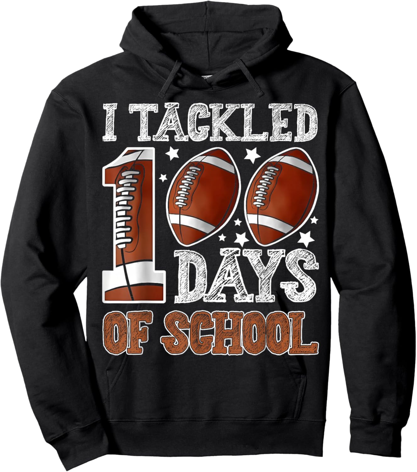 100 Days Boys Hoodie - Hoodie | Black