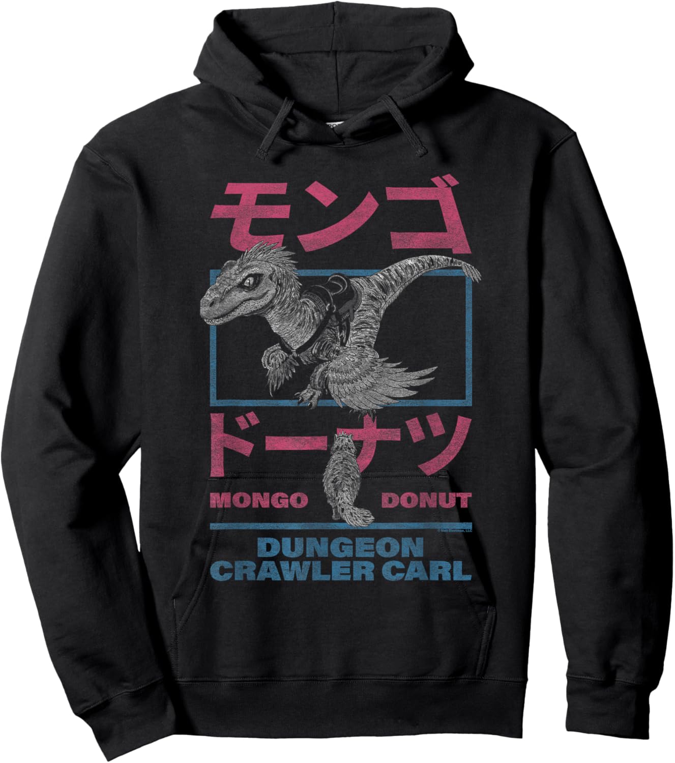 DCC Mongo and Donut Face-Off with Kanji Gamer Series Book Hoodie - Hoodie | Black
