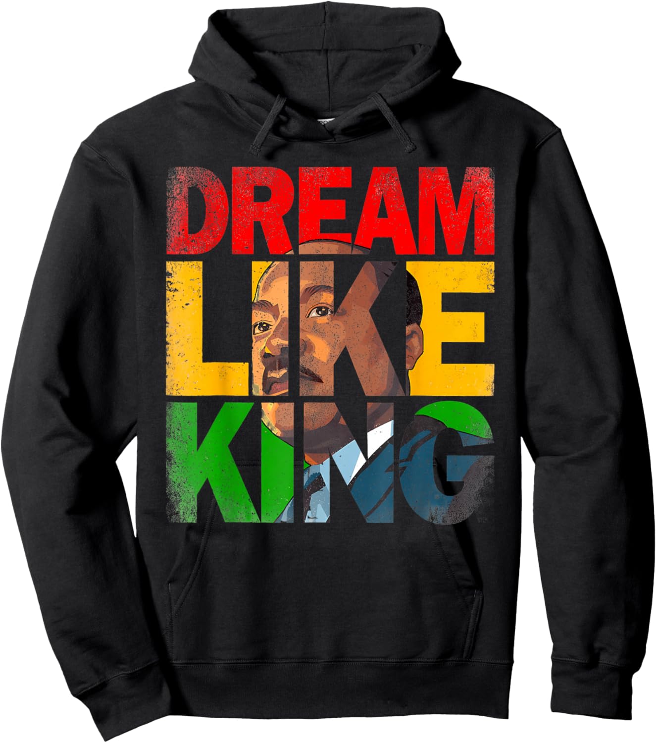 Black History Month Martin Have Dream Luther King Day Hoodie - Hoodie | Black