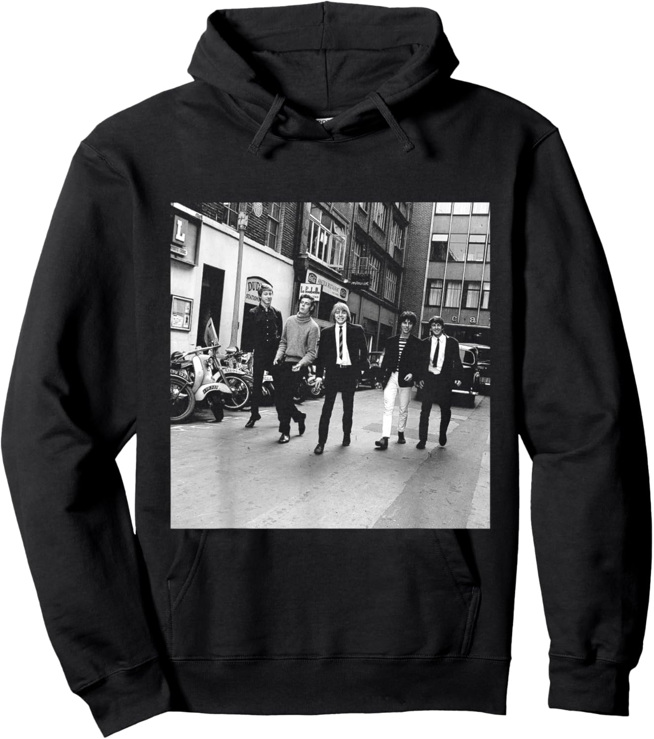 Blues Band The Yardbirds with Eric Clapton 1965 Hoodie - Hoodie | Black