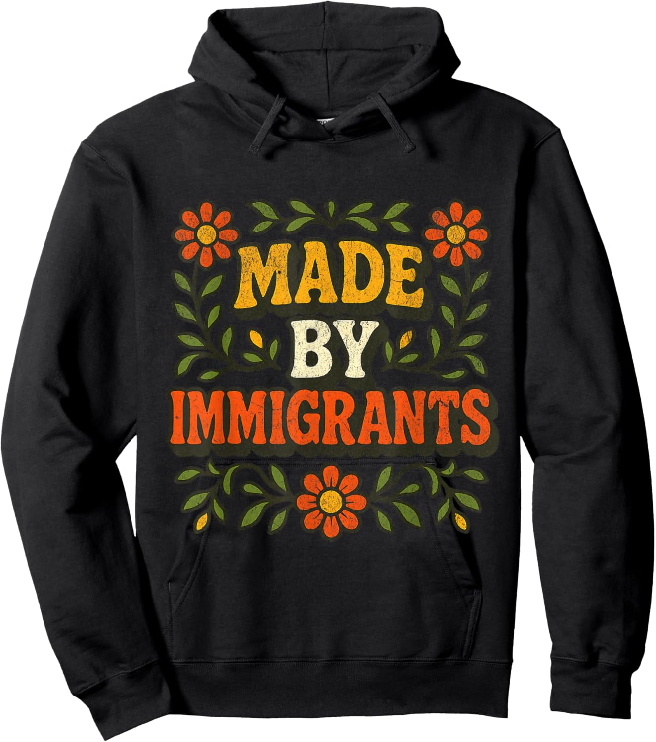 Made by Immigrants Hoodie - Hoodie | Black
