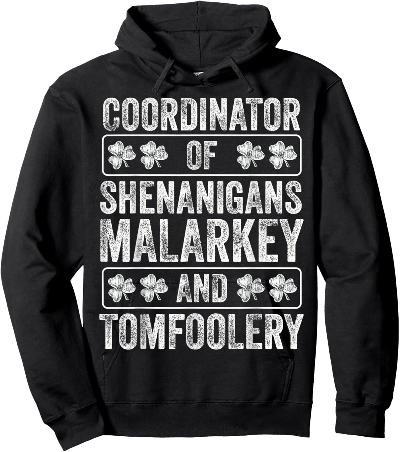 Shenanigans Coordinator of Shenanigans Malarkey & Tomfoolery Hoodie - Hoodie | Black