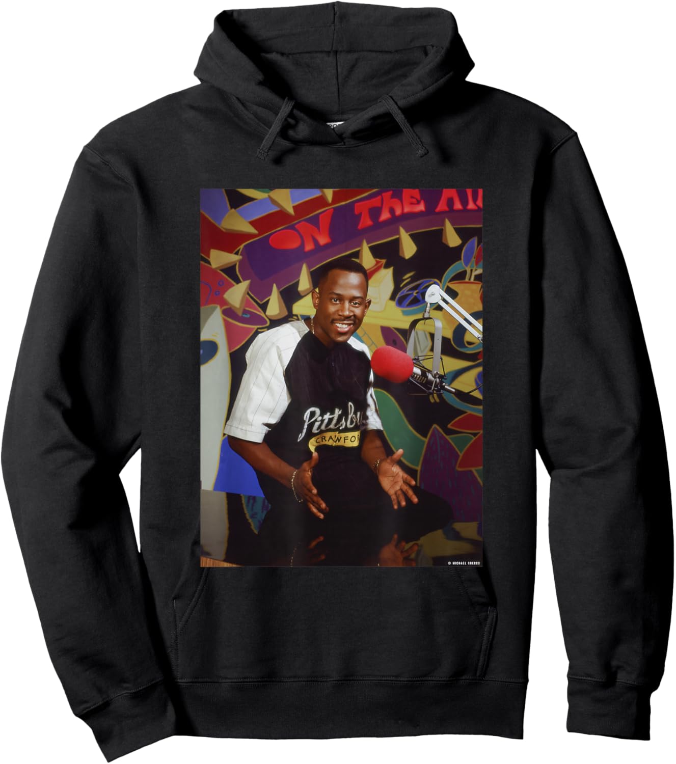Martin Lawrence The Martin Show Actor by Michael Grecco Hoodie - Hoodie | Black