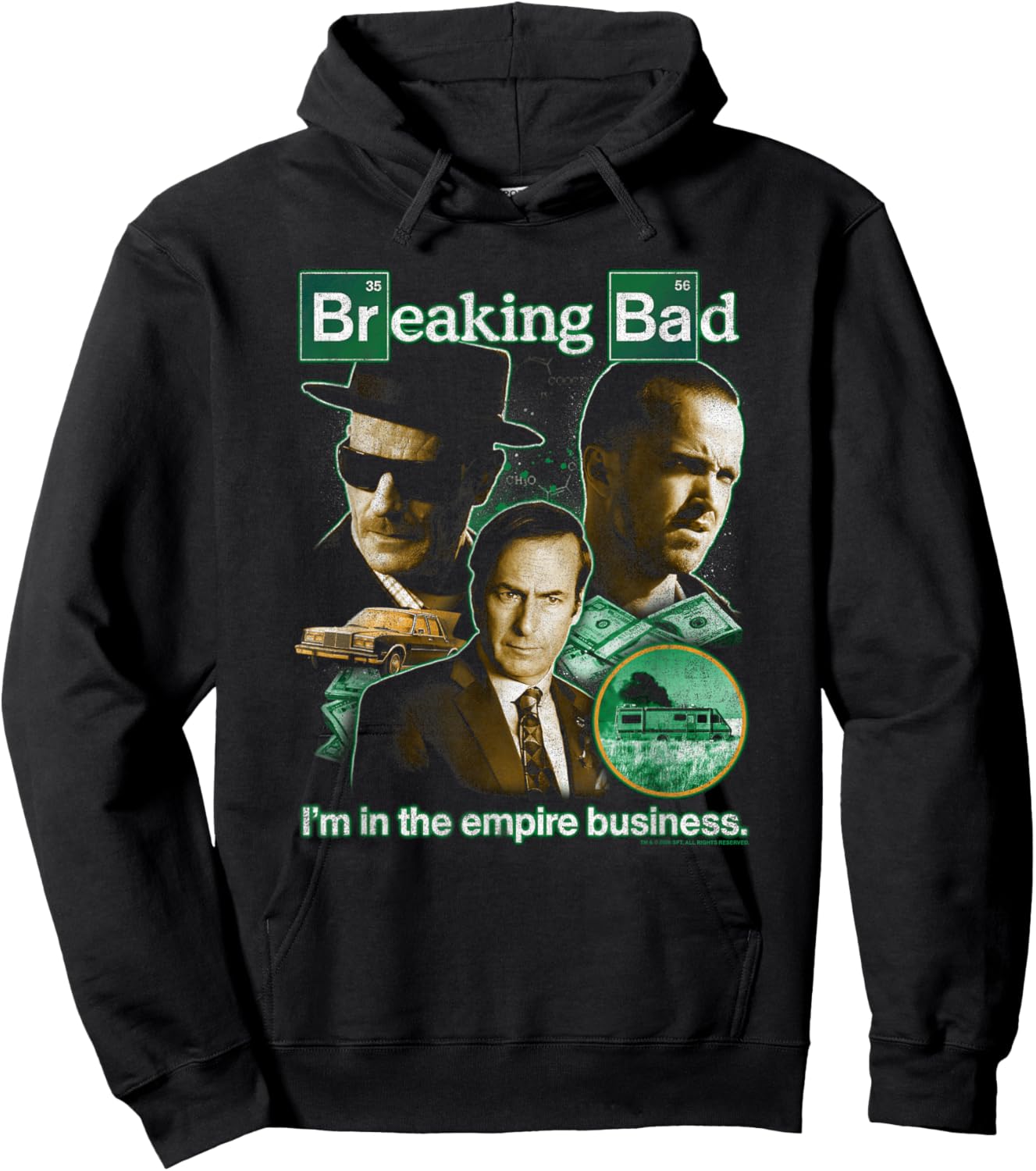 Breaking Bad I'm in The Empire Business Collage TV Show Hoodie - Hoodie | Black