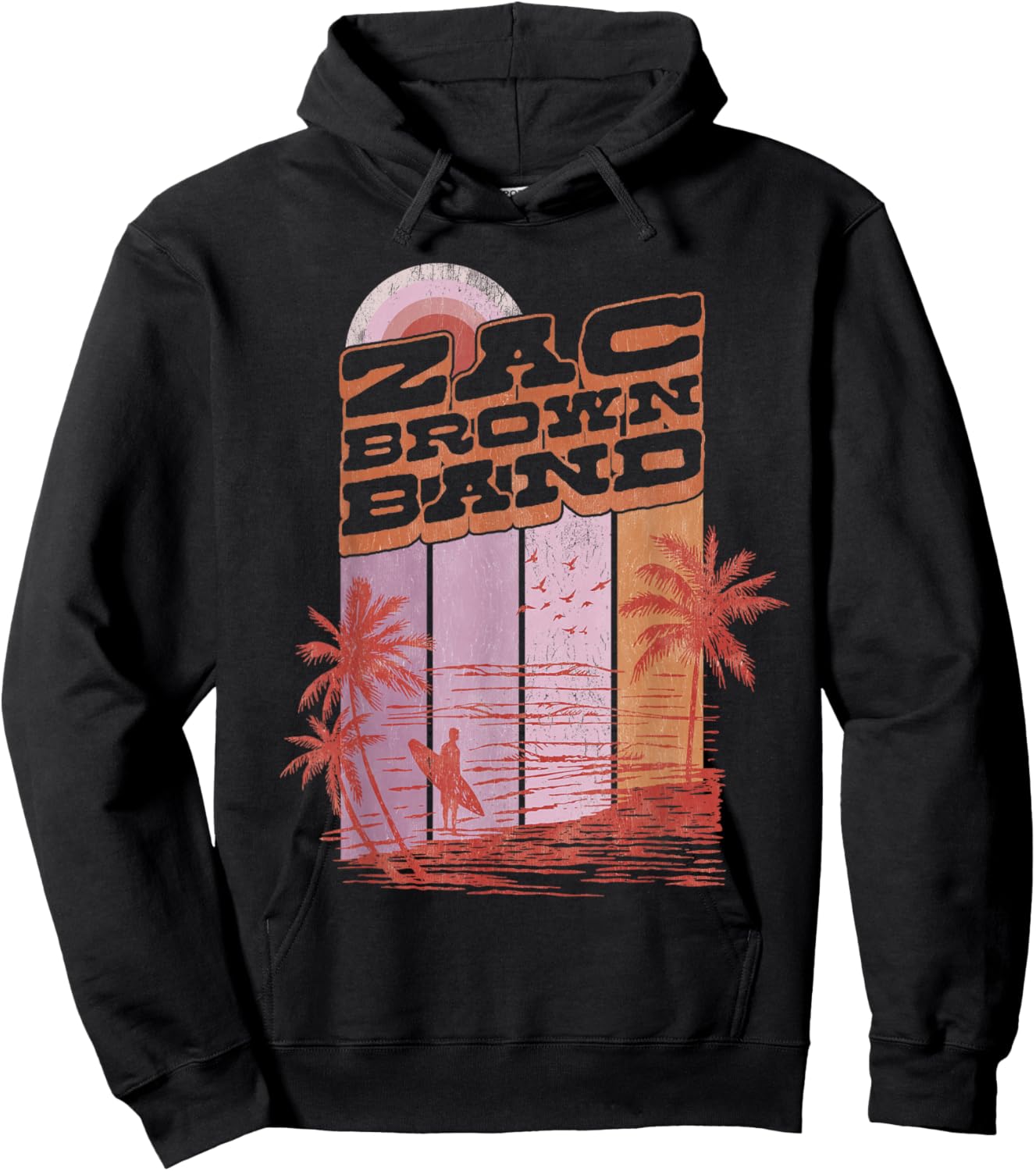 Red Surfer Hoodie - Hoodie | Black