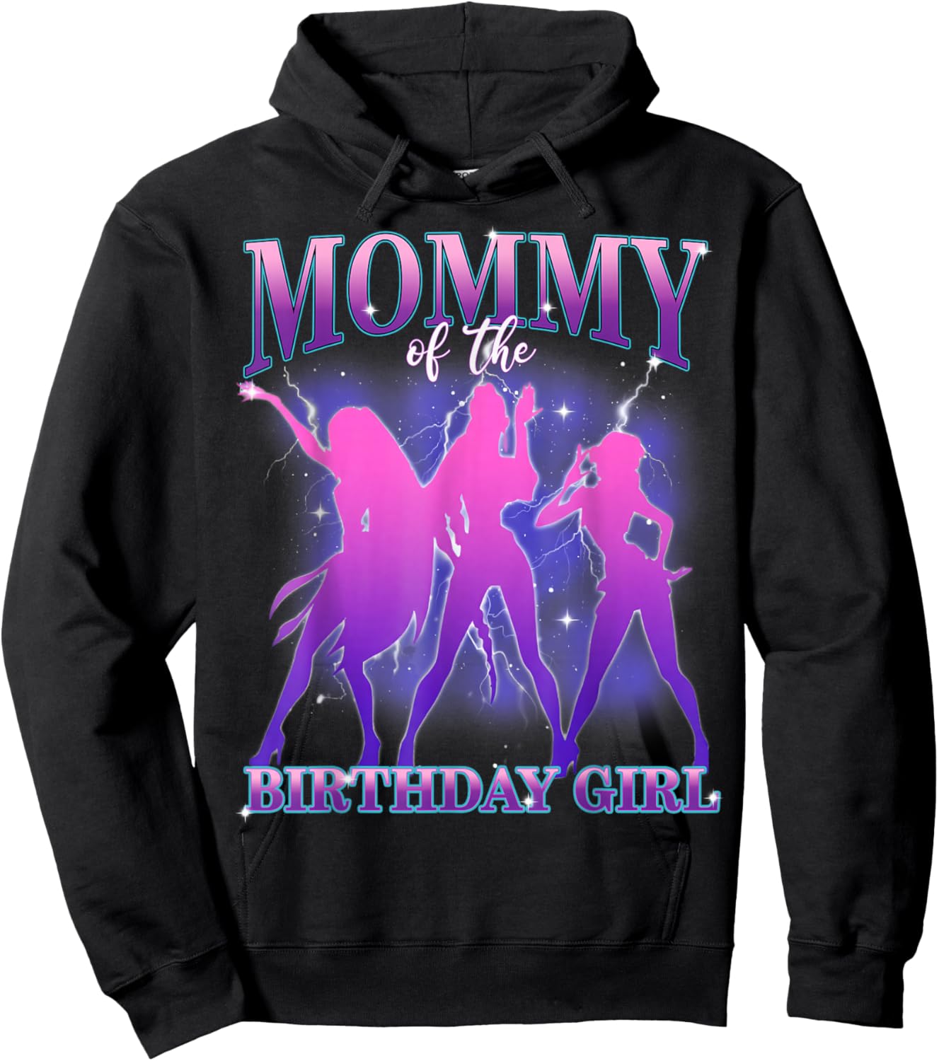 Girls Birthday Hoodie - Hoodie | Black