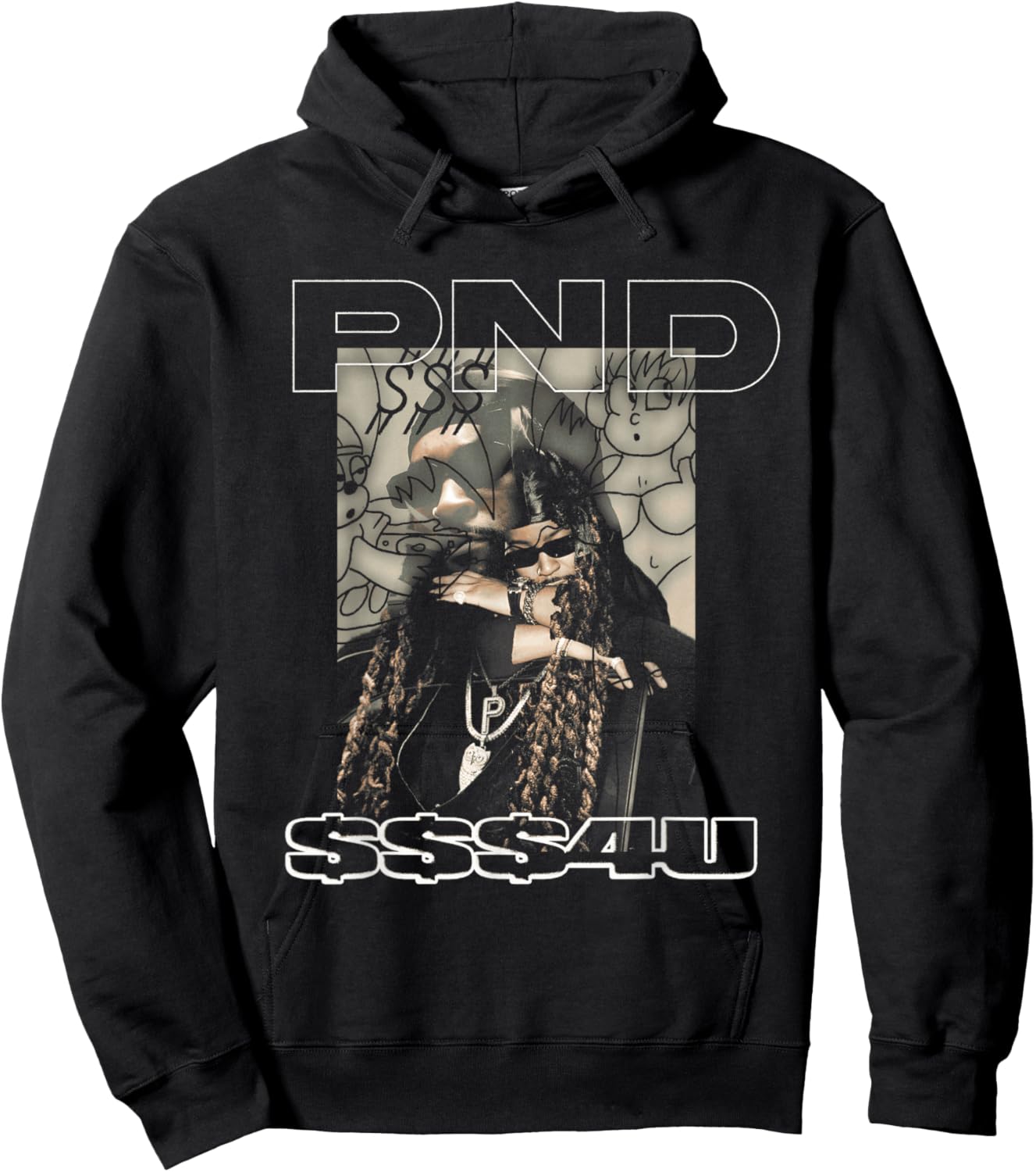 PARTYNEXTDOOR Photo Graphic Hoodie - Hoodie | Black