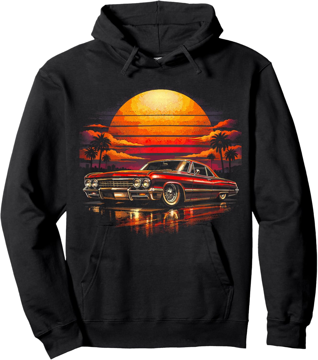 Lowrider Car Hoodie - Hoodie | Black