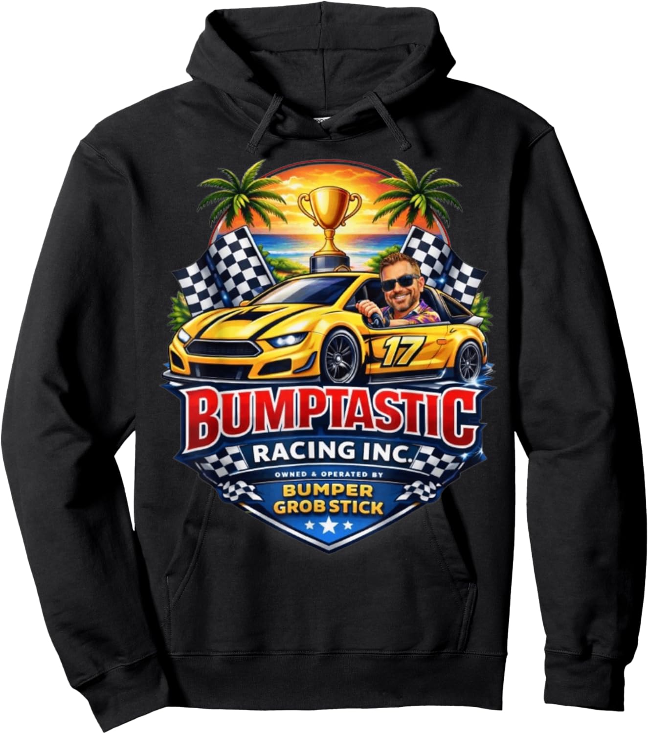 Bumptastic Racing Inc Hoodie - Hoodie | Black