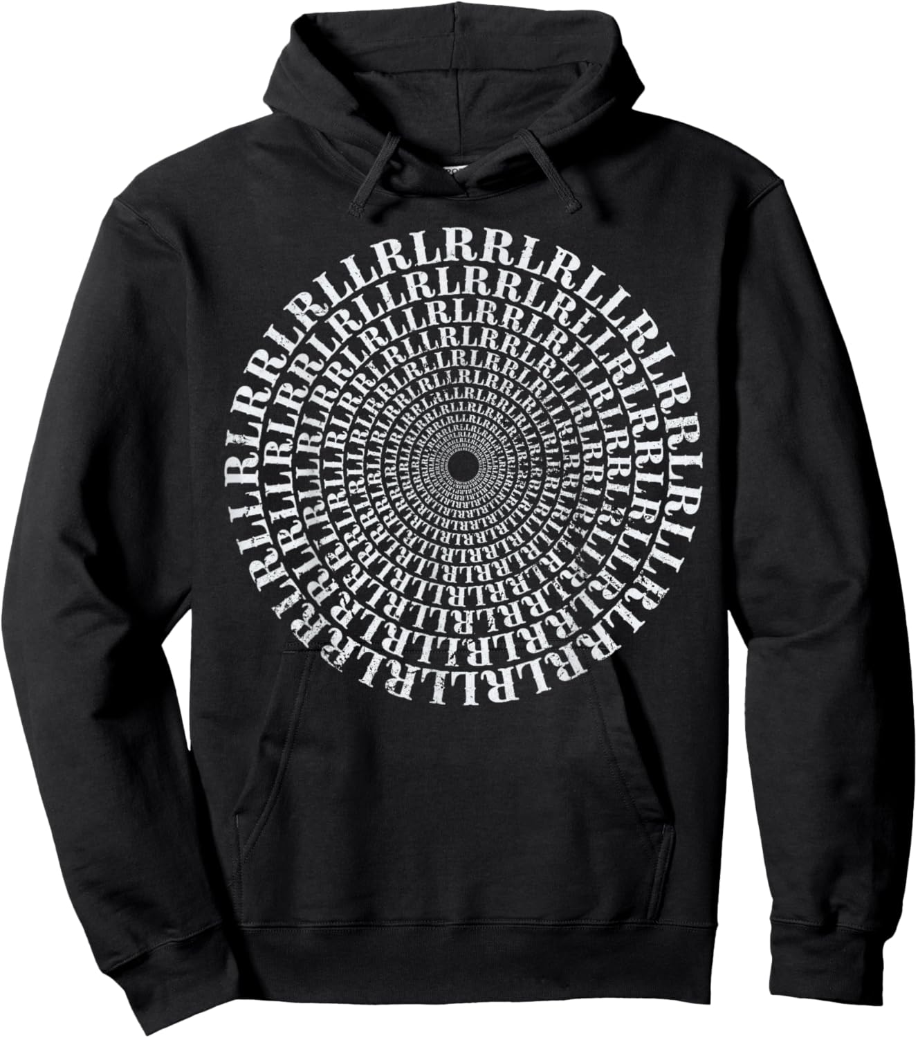 Paradiddle Variations Drum Rudiment Spiral RLRR LRLL Drummer Hoodie - Hoodie | Black