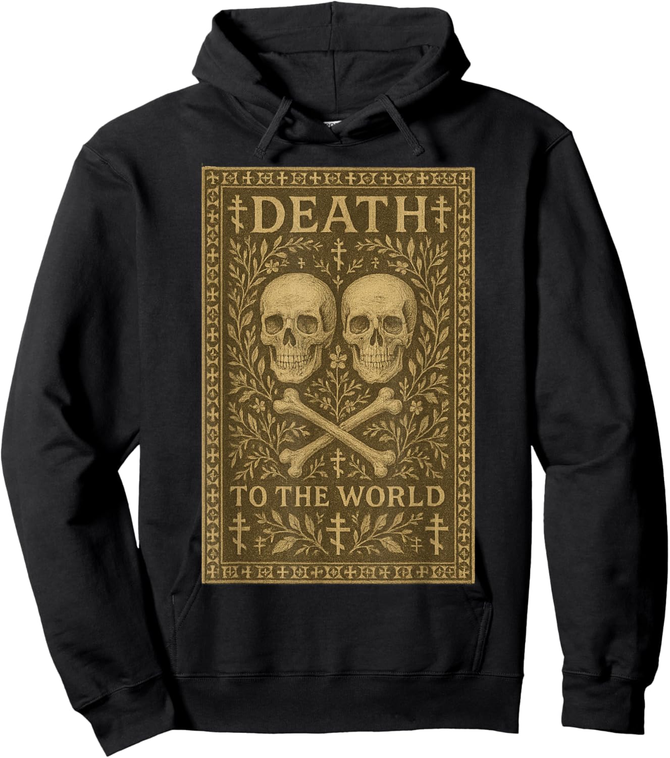 Death to The World Orthodox Church Hoodie - Hoodie | Black