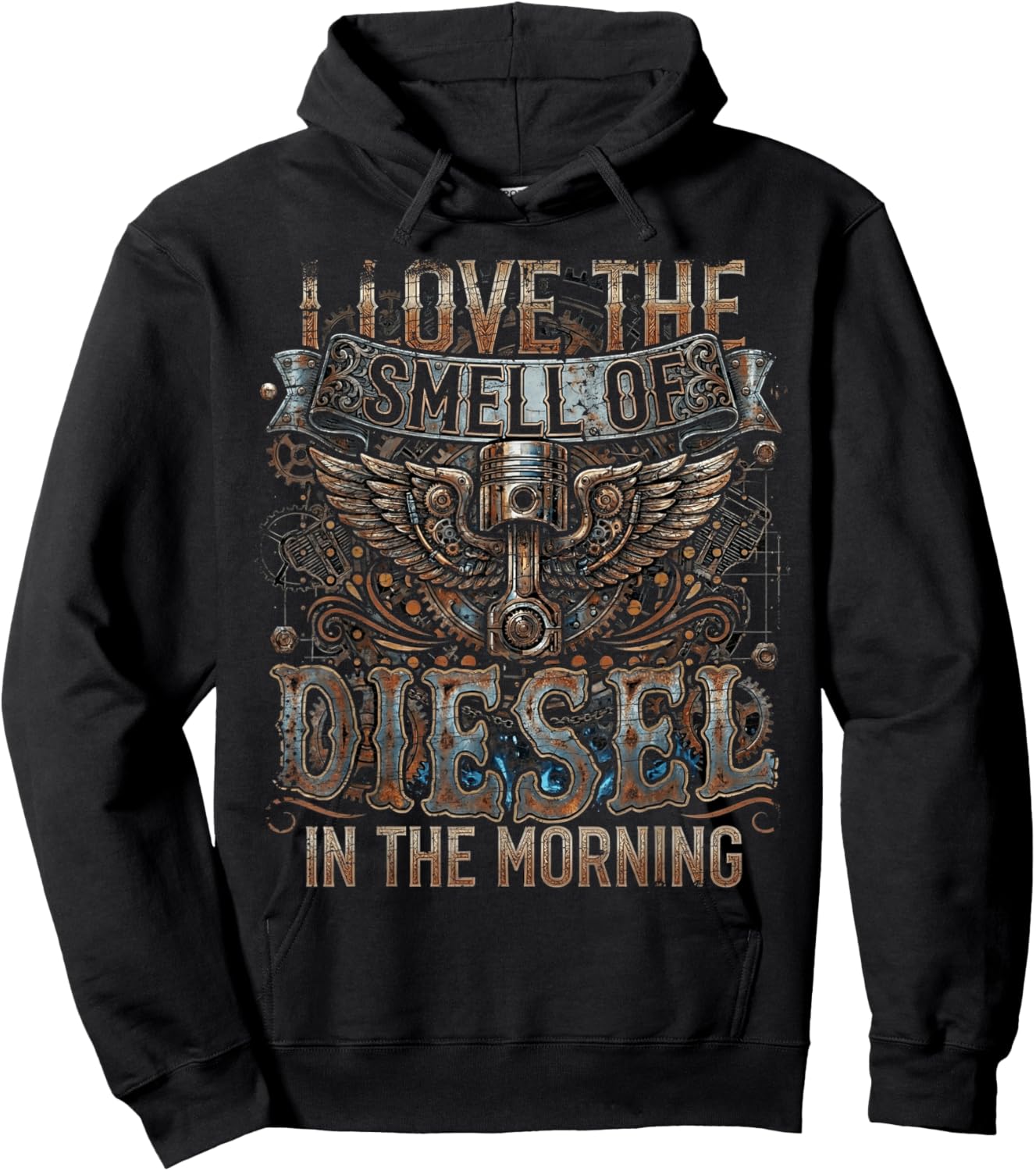 Semi Truck Driver Trucking Hoodie - Hoodie | Black