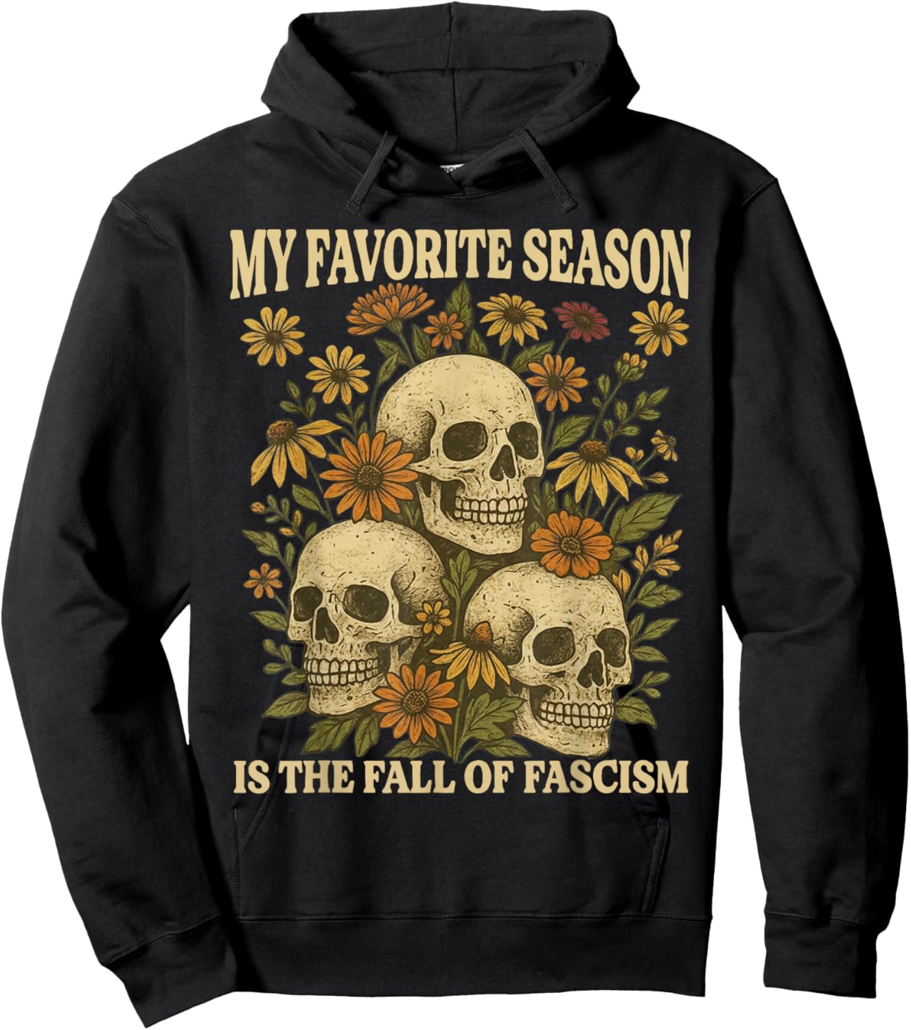 Retro Halloween Hoodie - Hoodie | Black